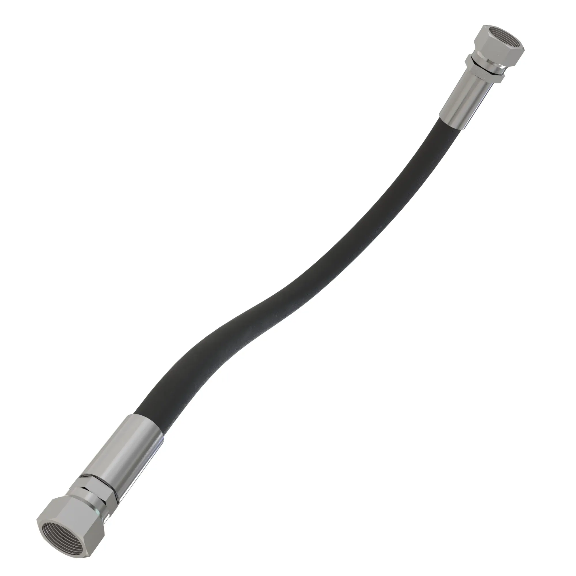 John Deere Steering Cylinder Rod End Hydraulic Hose - RE575054