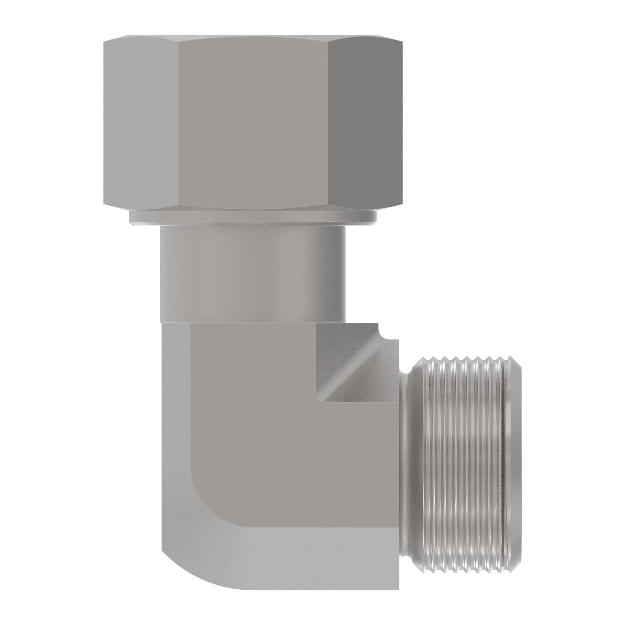 ADAPTER FITTING, 90 SWIVEL ORFS -12