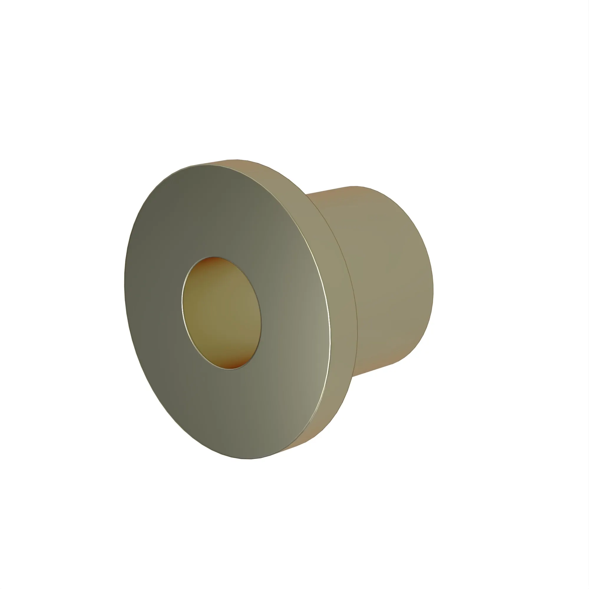 John Deere Cylindrical Alloy Flanged Bushing - T303198