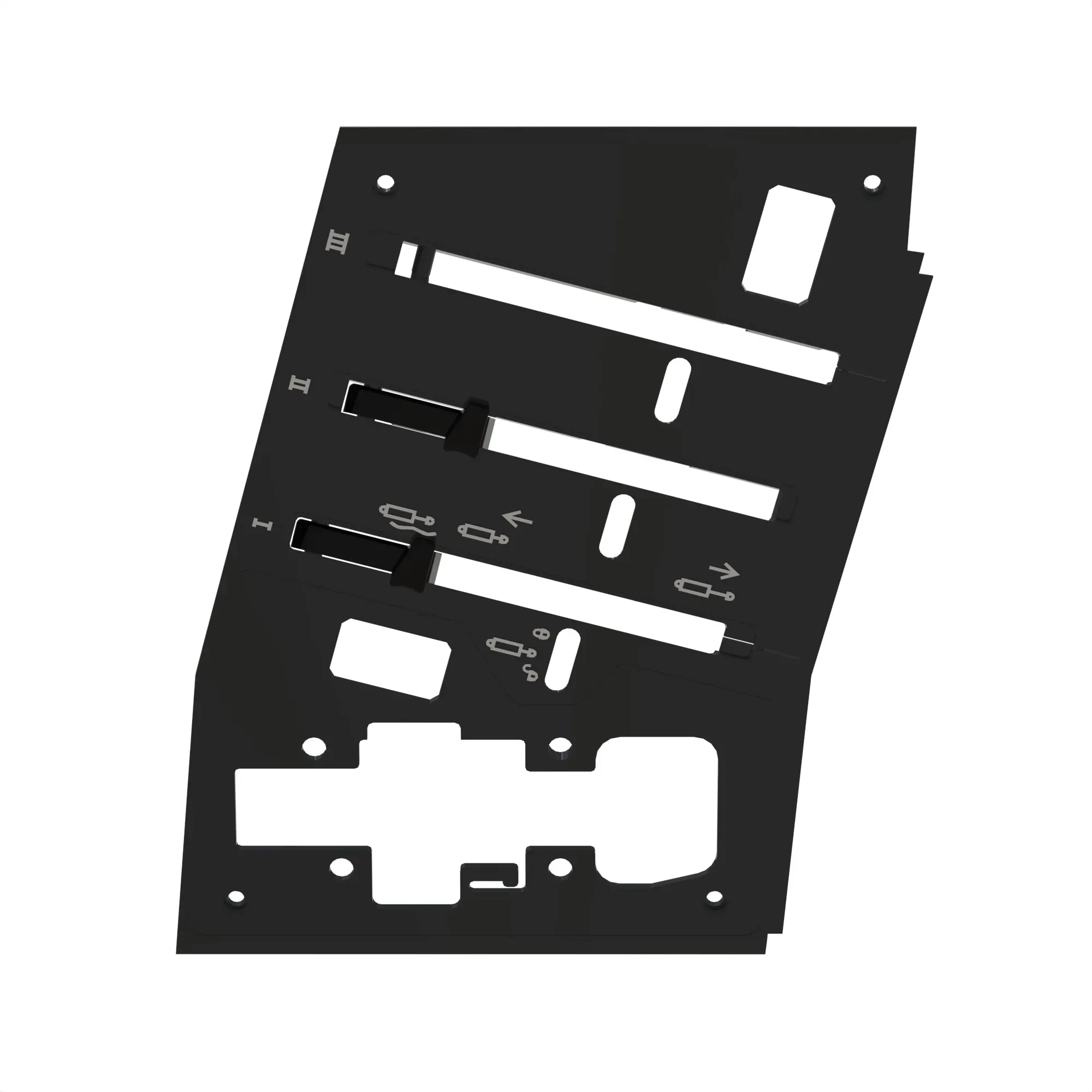 PANEL ASSY. W/STOPS FOR RS-CONTROL