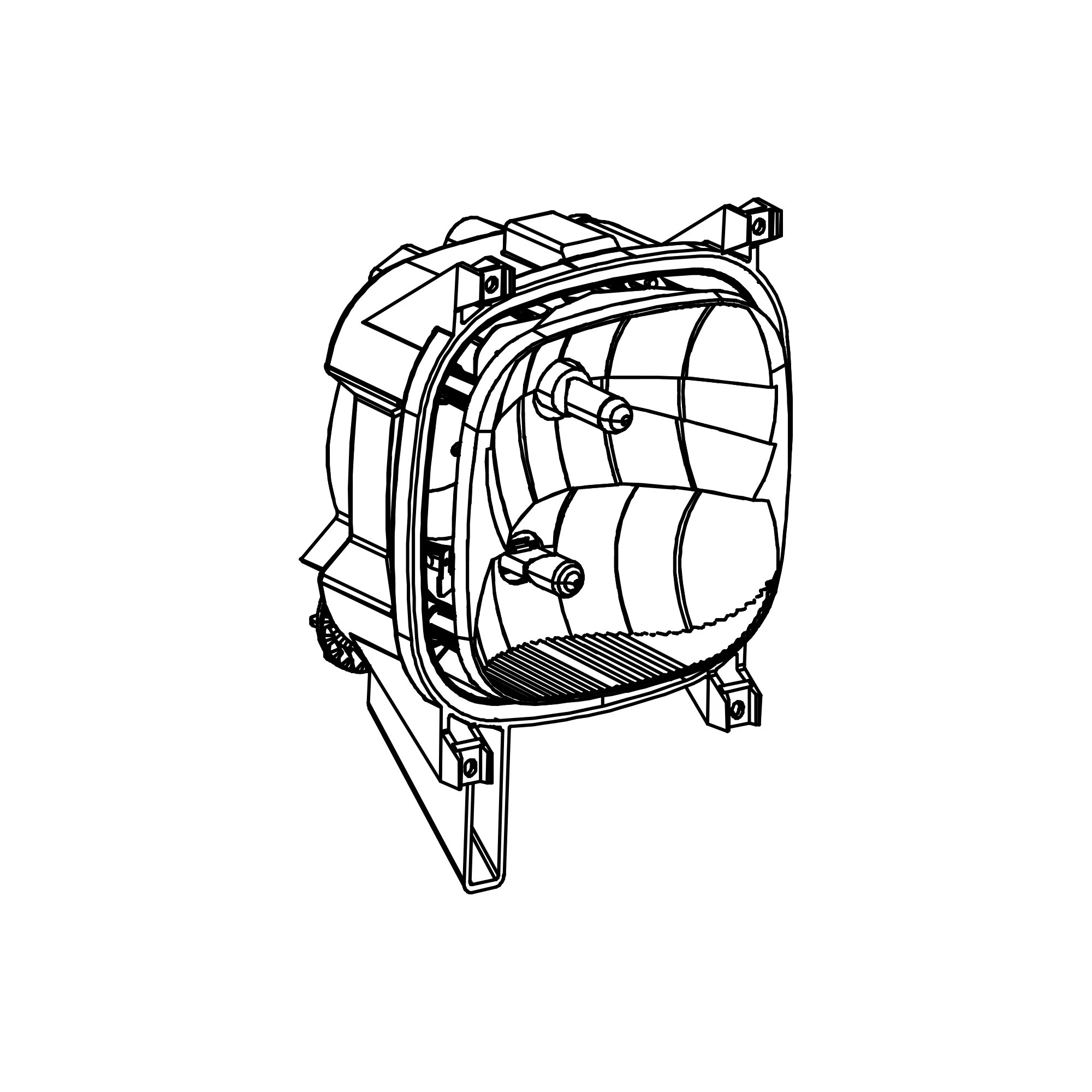REFLECTOR WITH HOUSING