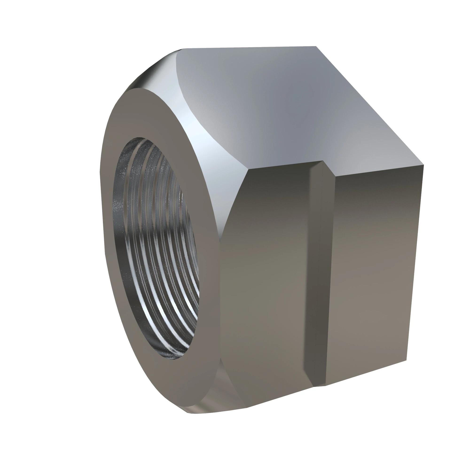 John Deere Hexagonal Lock Nut, 3/8" - H32147