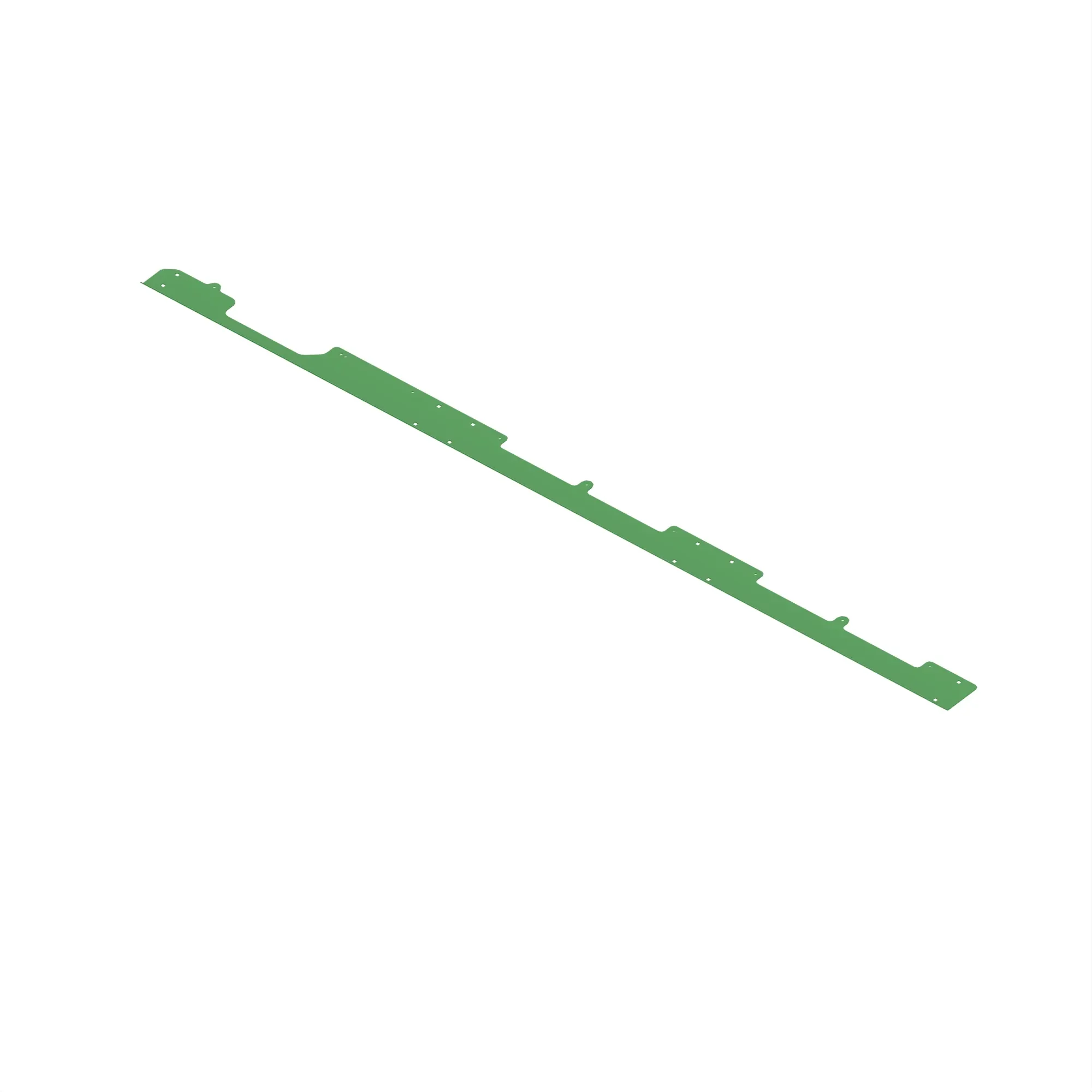 John Deere Left Side Inner Wing Shield - KK49646