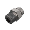 STUD STRAIGHT, ORFS W/METRIC HEX