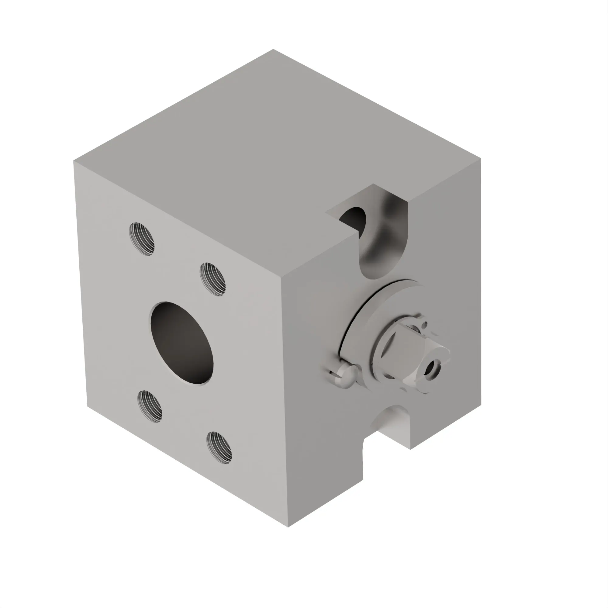 MANUAL HYDRAULIC VALVE, AUX BALL VA