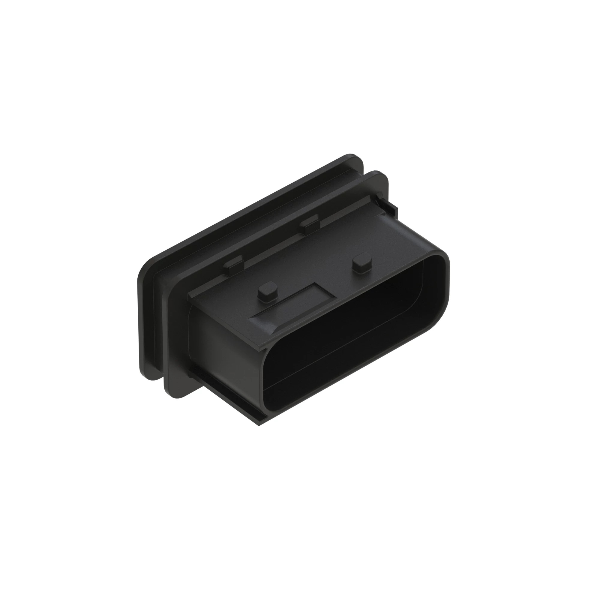 ACCY TYCO HDSCS CAP BLK PLSTC
