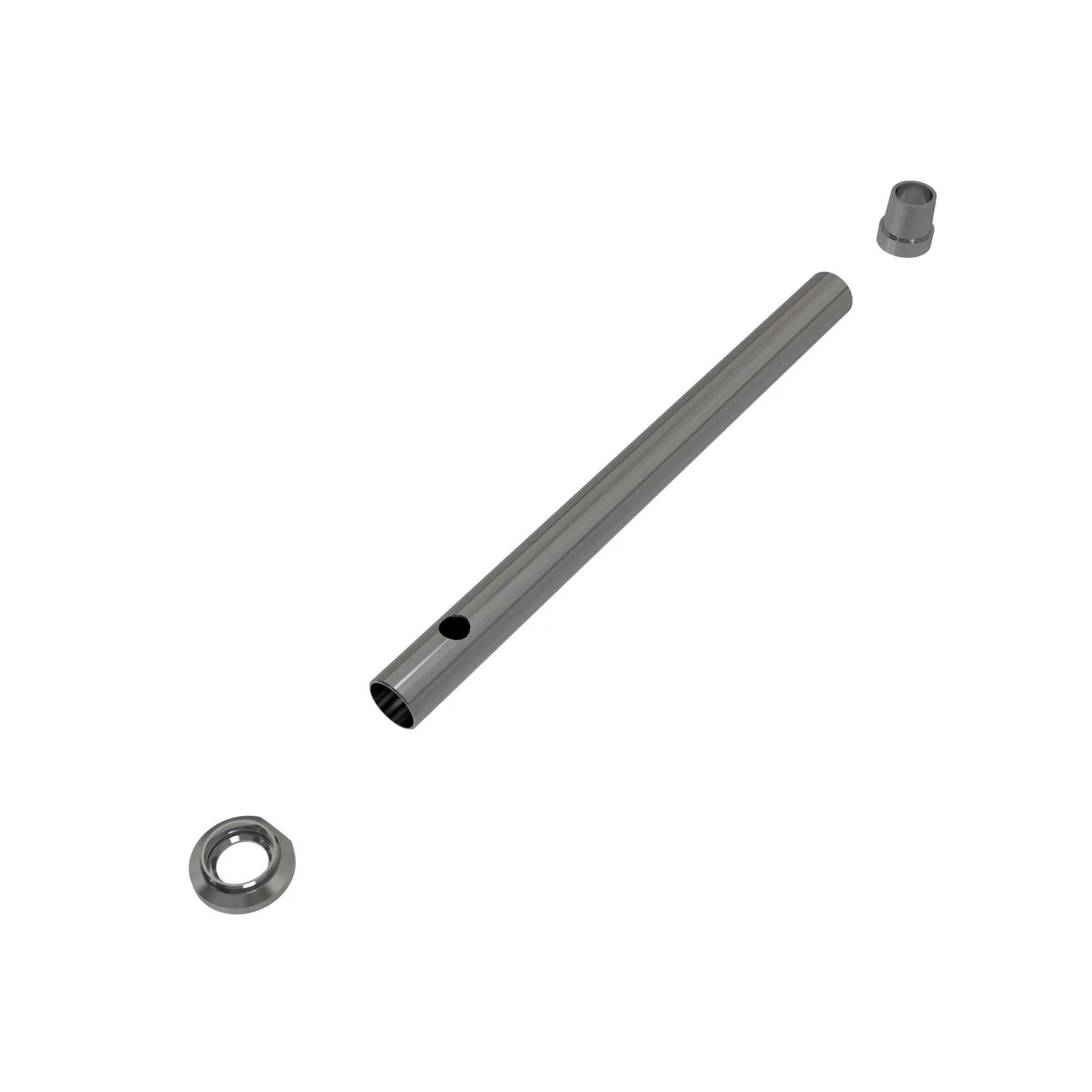 John Deere Stainless Steel Short Spray Pipe Kit - AKK15325