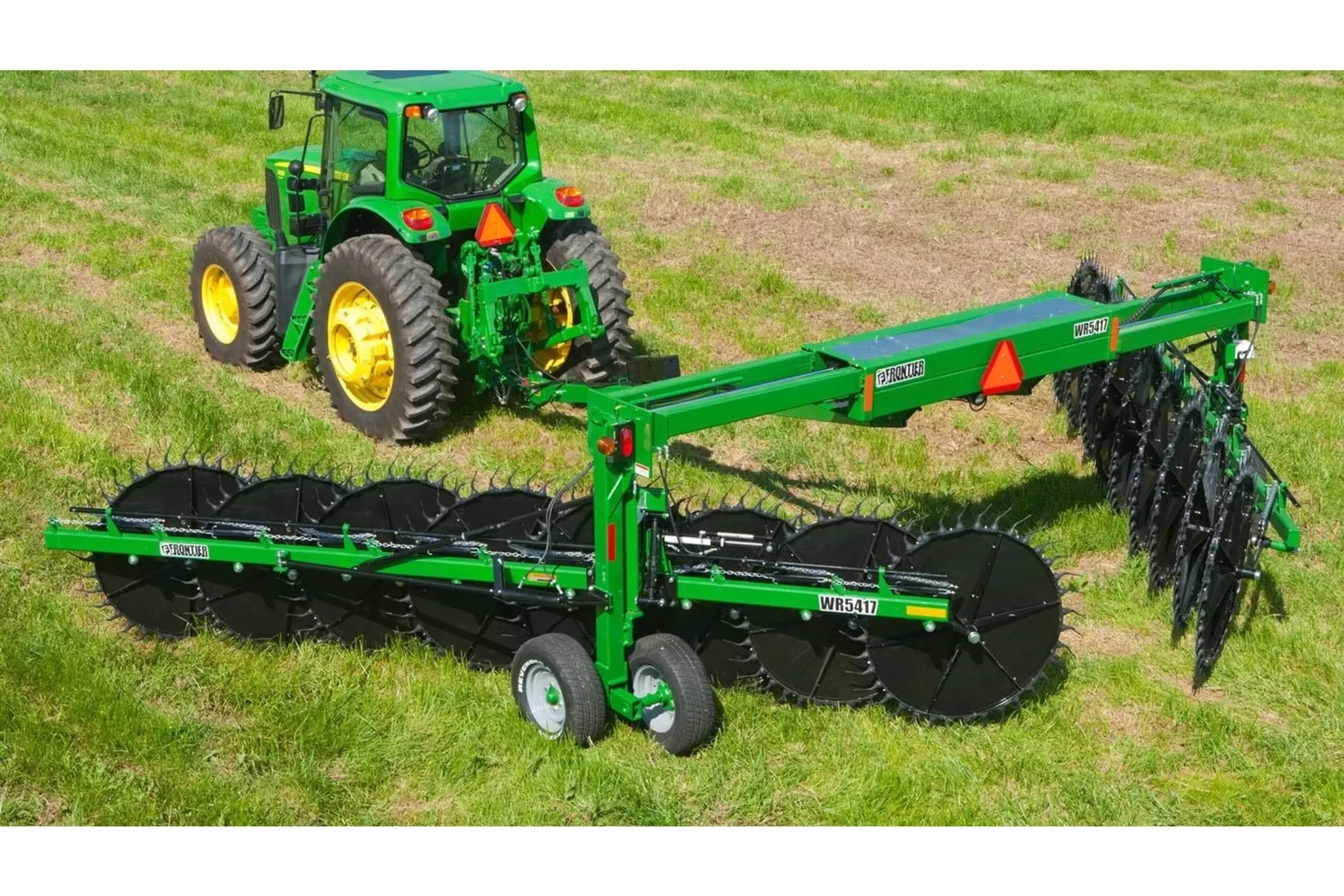 WR54 Series Heavy-Duty High-Capacity Overhead Frame Rake Field Image