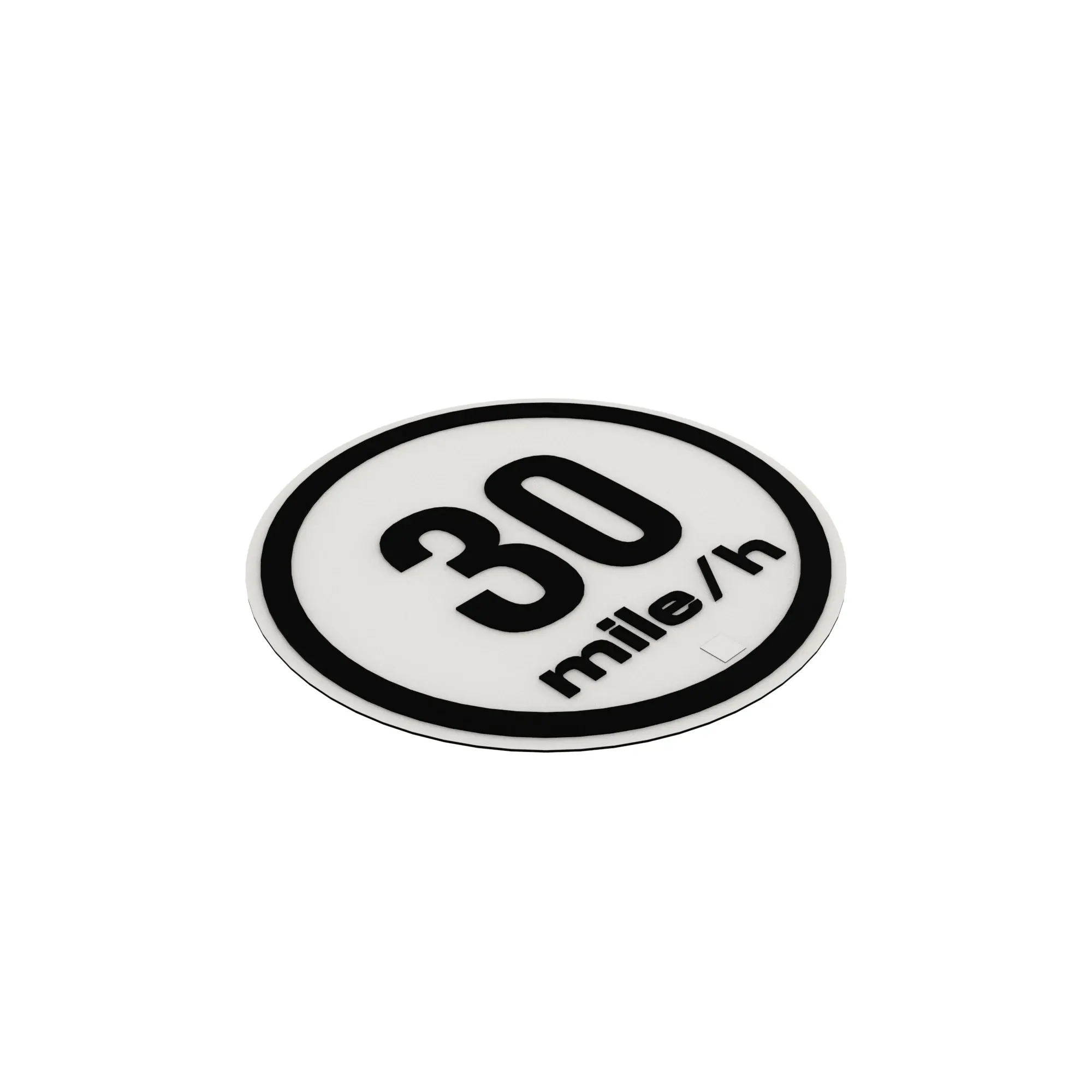 John Deere 30 Mph Label - R260452