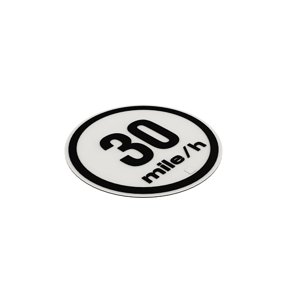John Deere 30 Mph Label - R260452