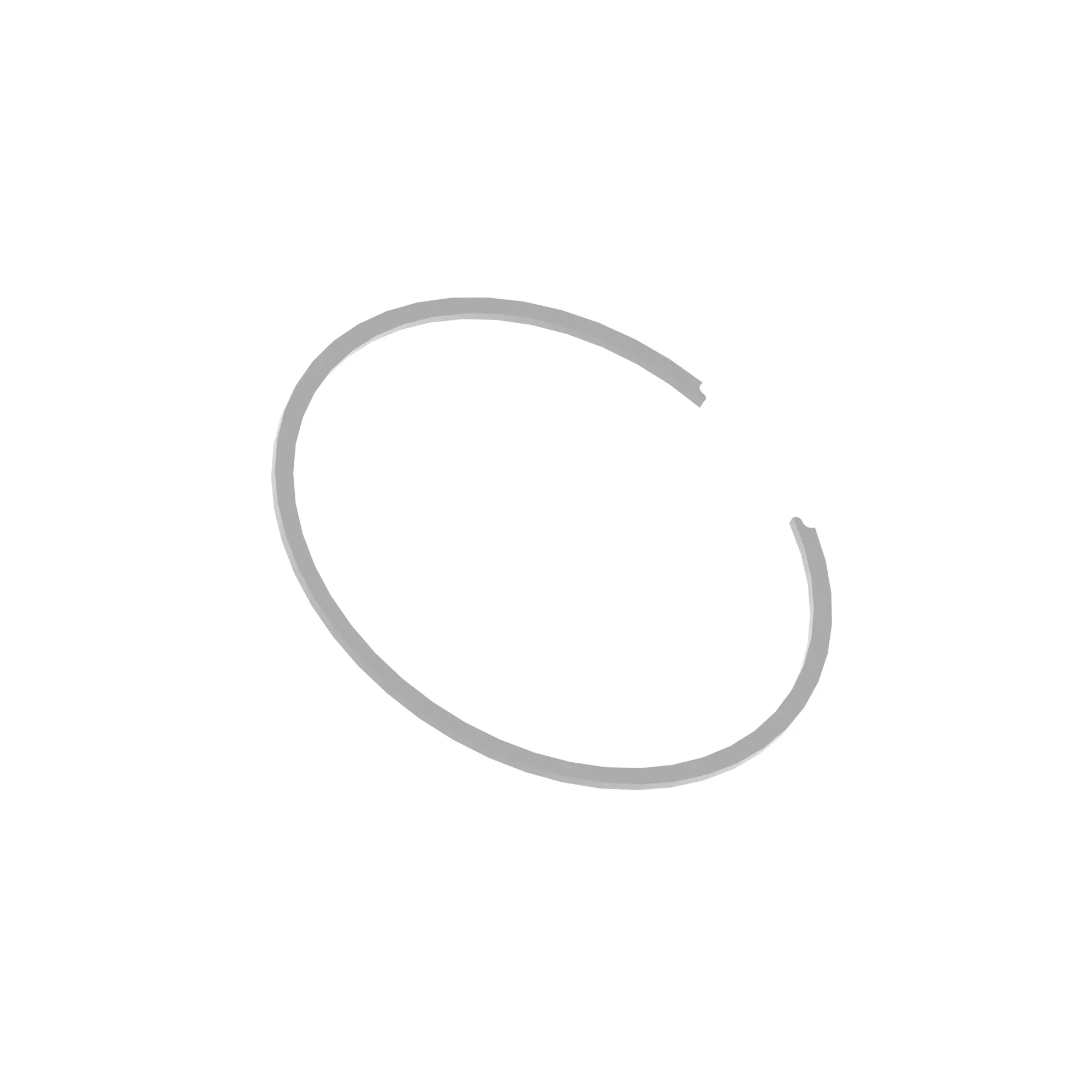 John Deere Notched Internal Snap Ring - R320417