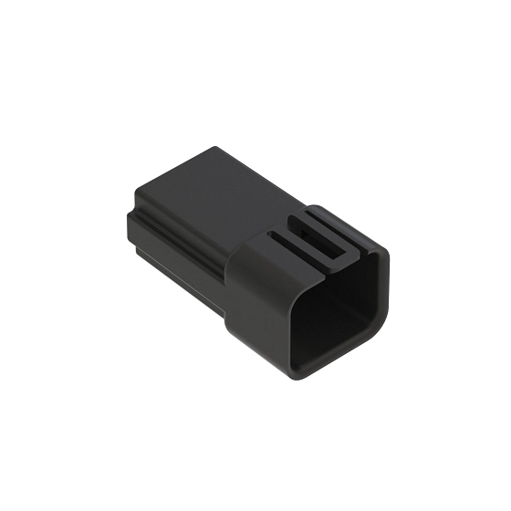 John Deere Black Internal Electrical Connector Assembly, 8 Cavities - 57M7792