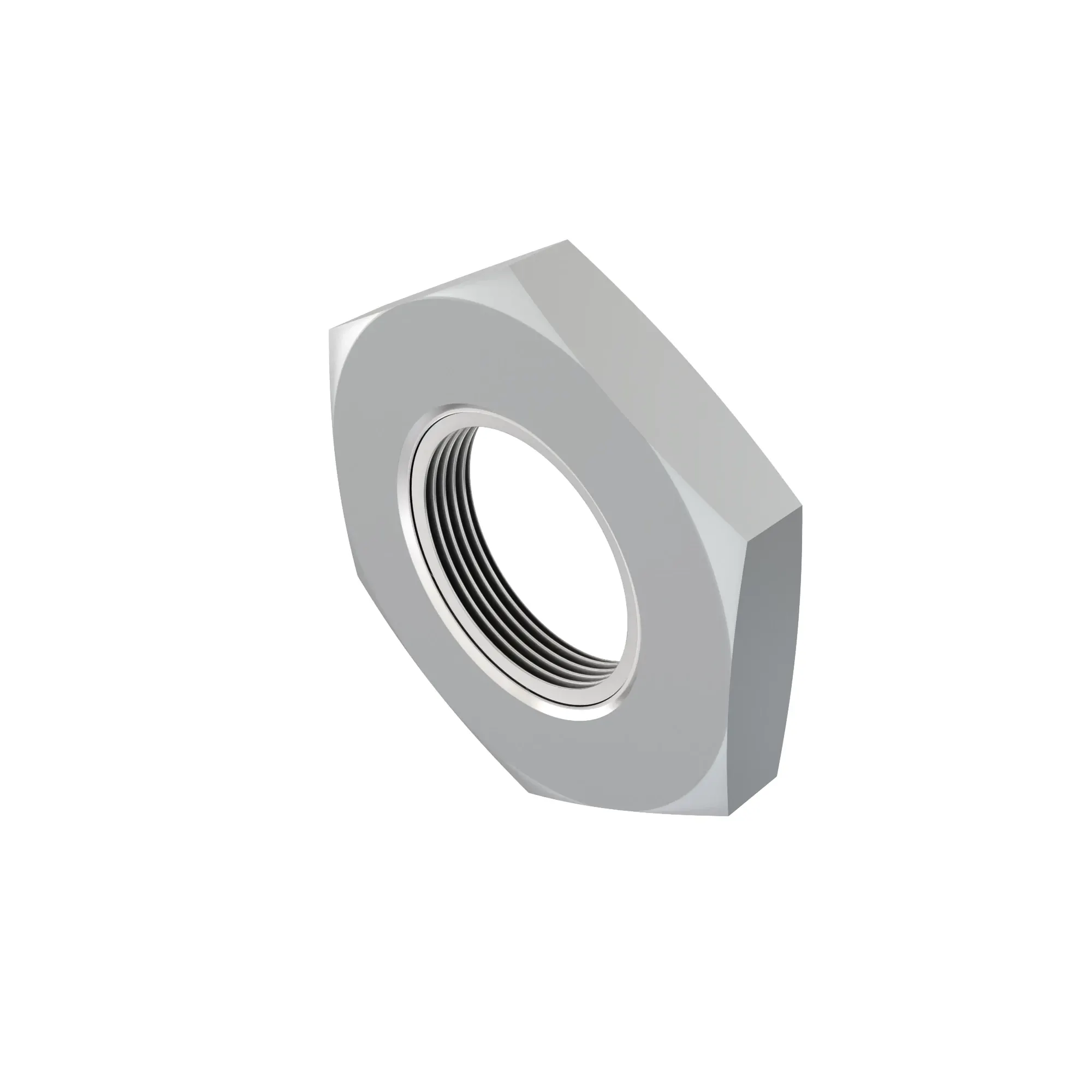John Deere Hexagonal Lock Nut, 9.525 mm (3/8") - H106246