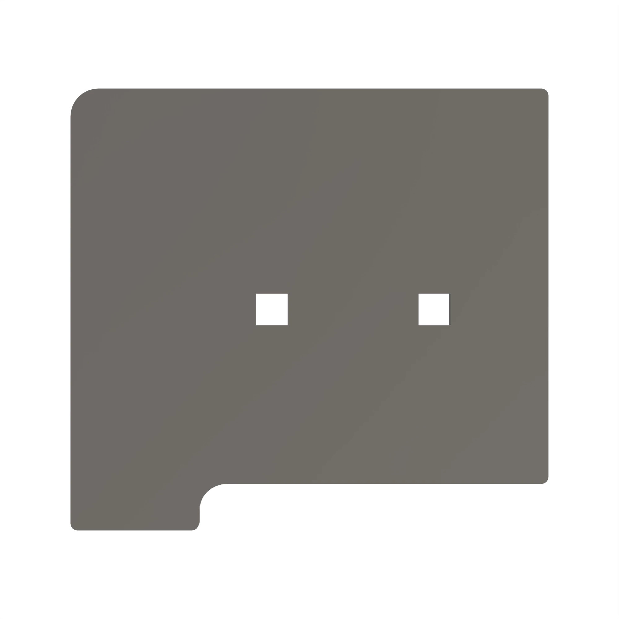 DEFLECTOR, CHAMBER SEPARATOR