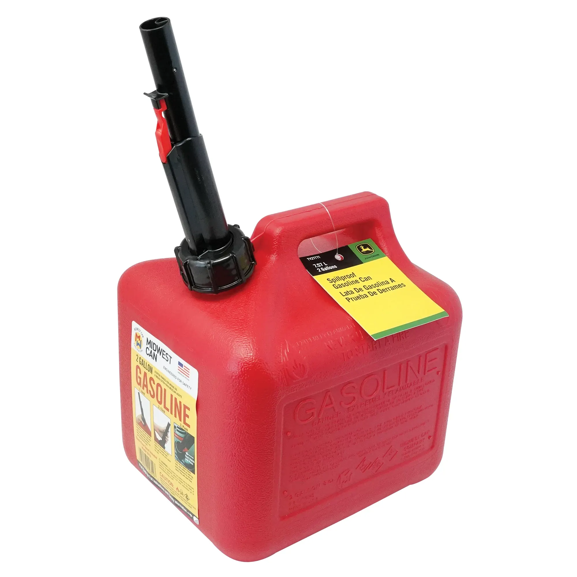 SPLPRF FLMSHLD CARB GAS CAN, 2 GAL