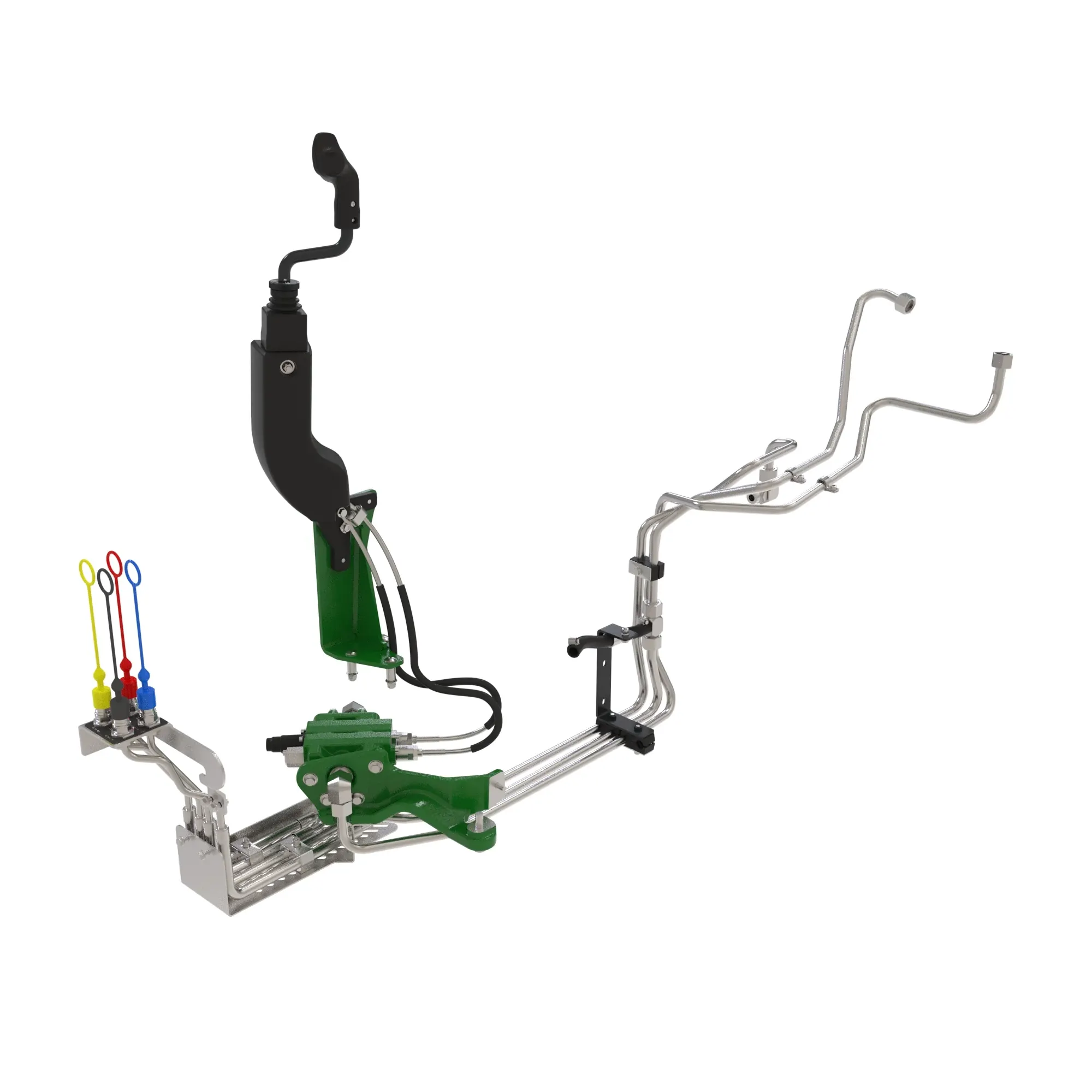 John Deere Dual Mid SCV W/ Joystick Control Kit - BXX11210