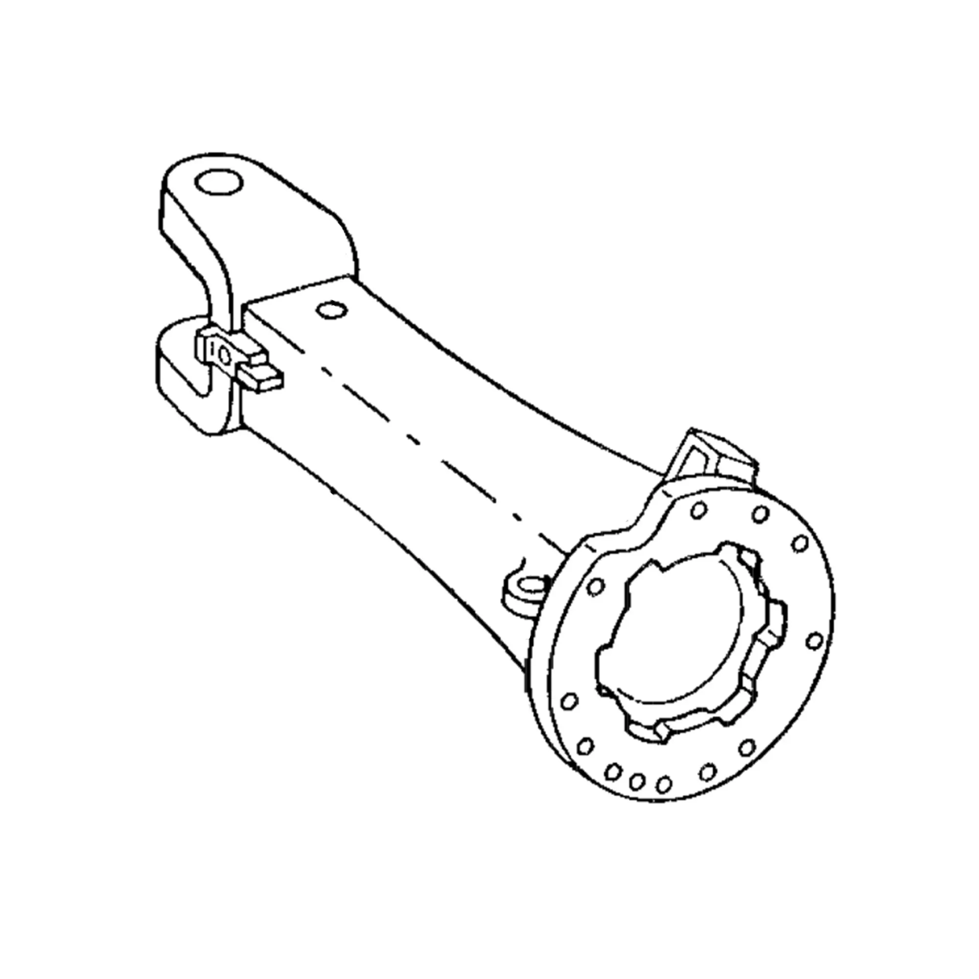 John Deere Axle Housing, Right Side - R125105