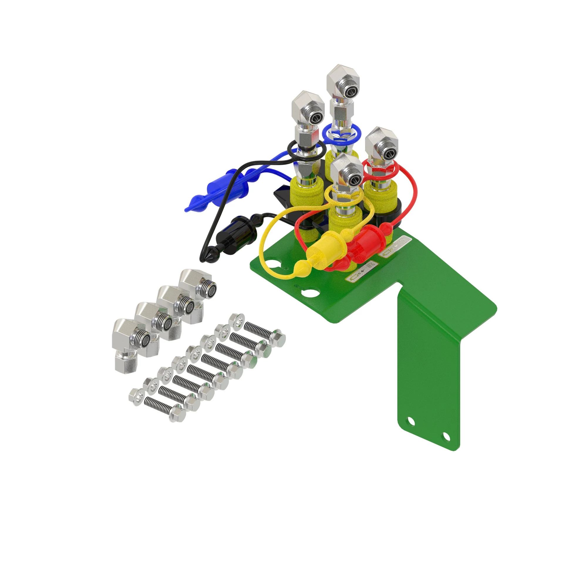 John Deere 2-Function Hydraulic Quick-Connect Coupler Attachment - BW16052