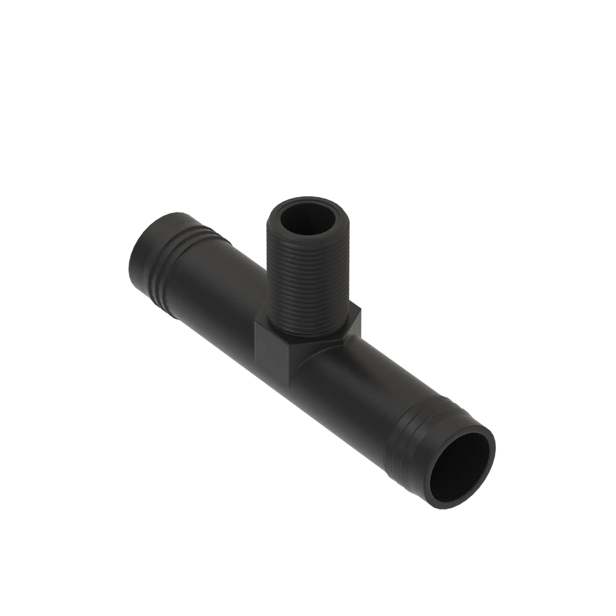 HOSEBARB T POLYPROPYLEN1.5"+1.5"+1"