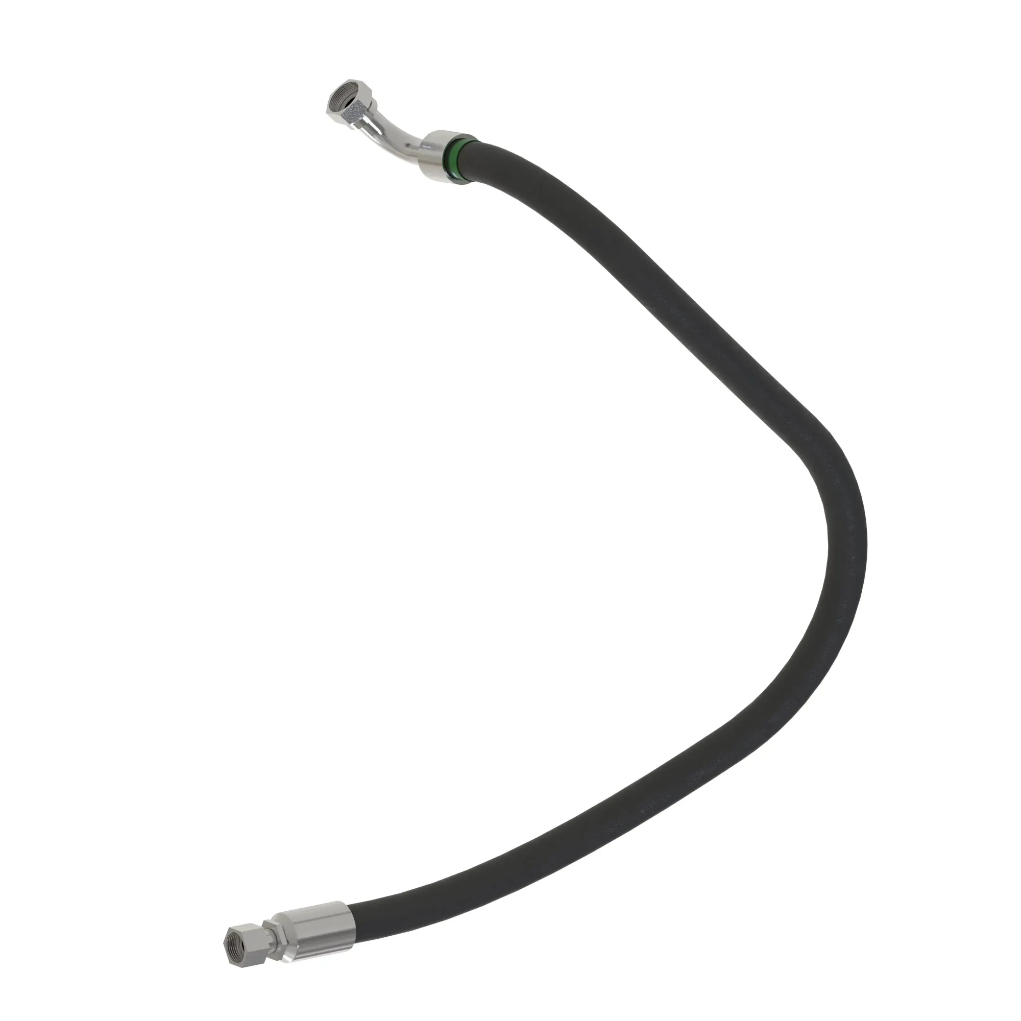 John Deere Extractor Motor Hydraulic Hose - AXT23528