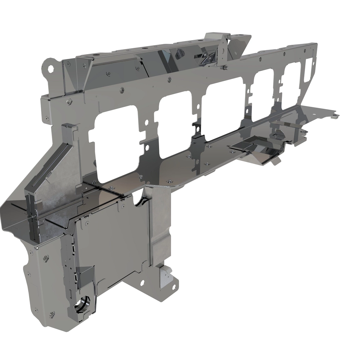 Heat Shield, Back Plate Single Turb