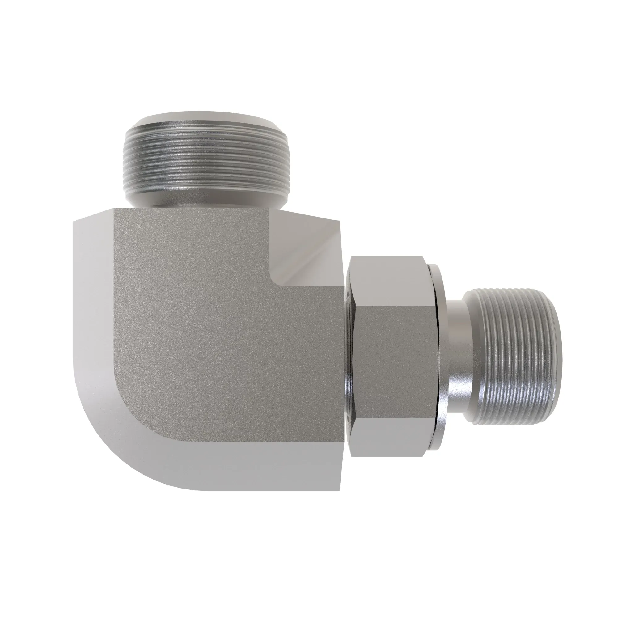 90 DEG ELBOW,O-RING FSF W/MET HEX
ORIFICE, 0.8MM (0.0313")