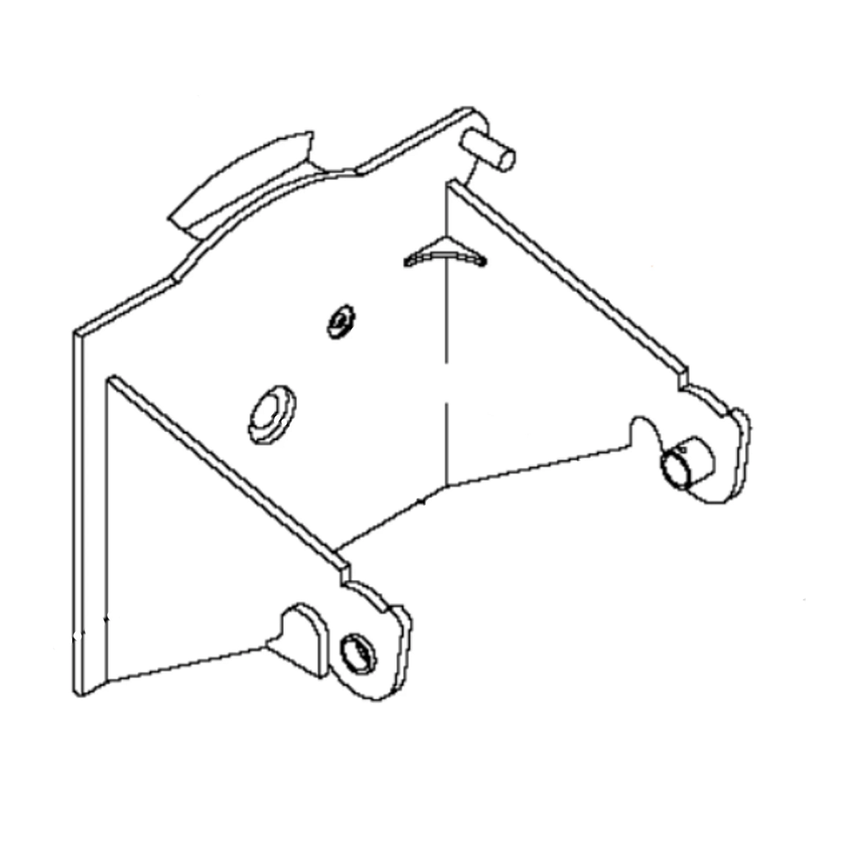 John Deere Yoke Assembly Support - KV17362