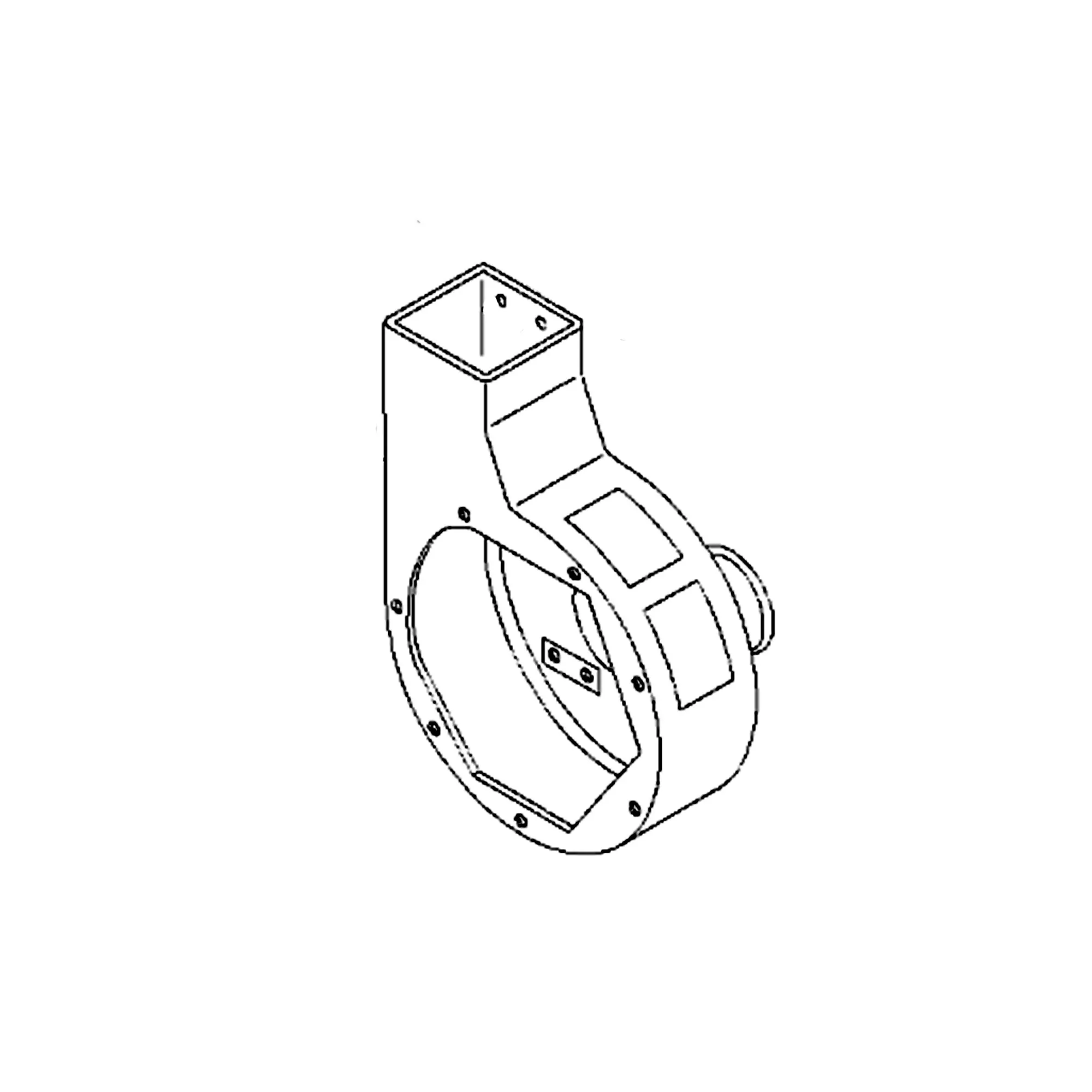 John Deere Blower Housing - TCA51128