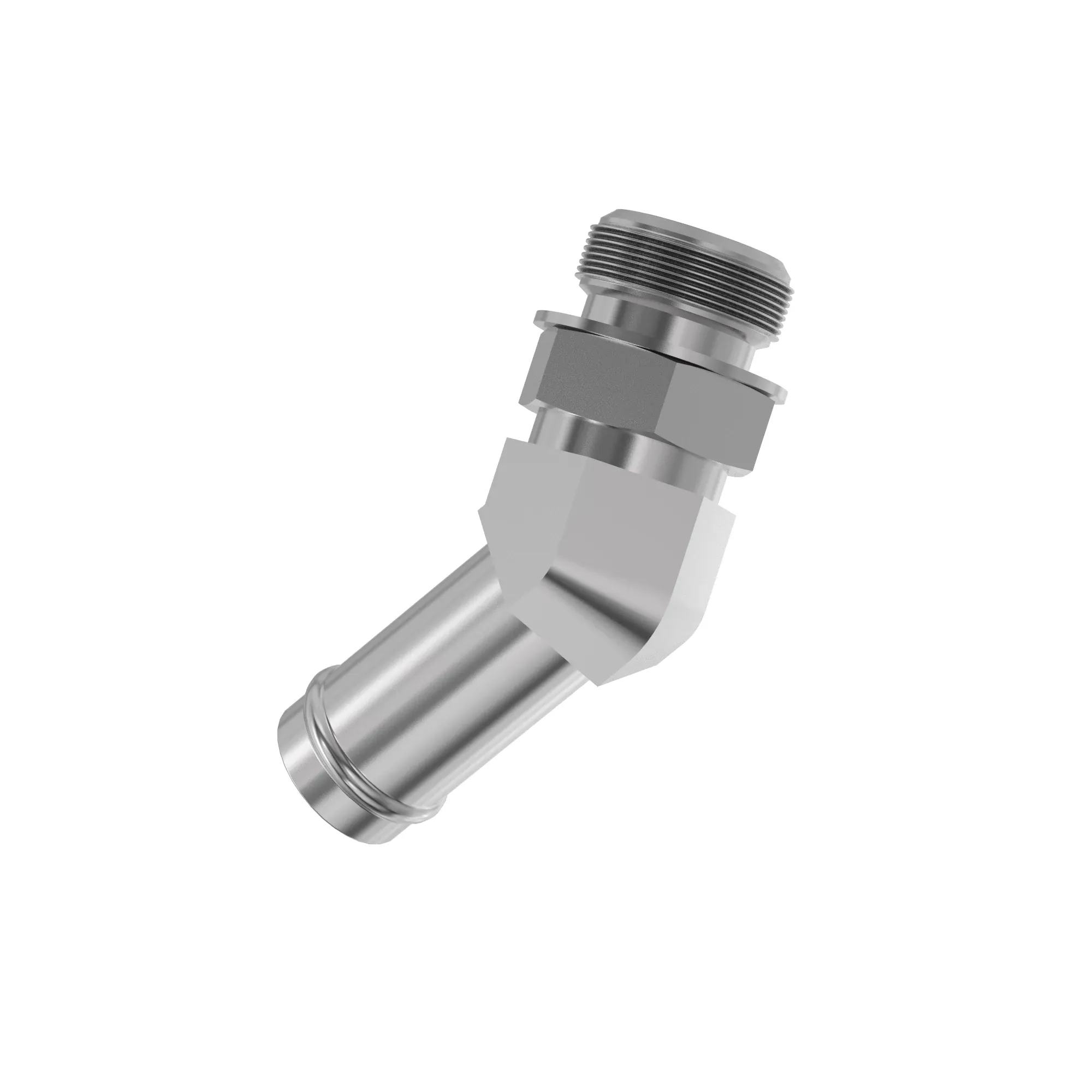 ELBOW FITTING, 45 DEG O-RING HOSE B