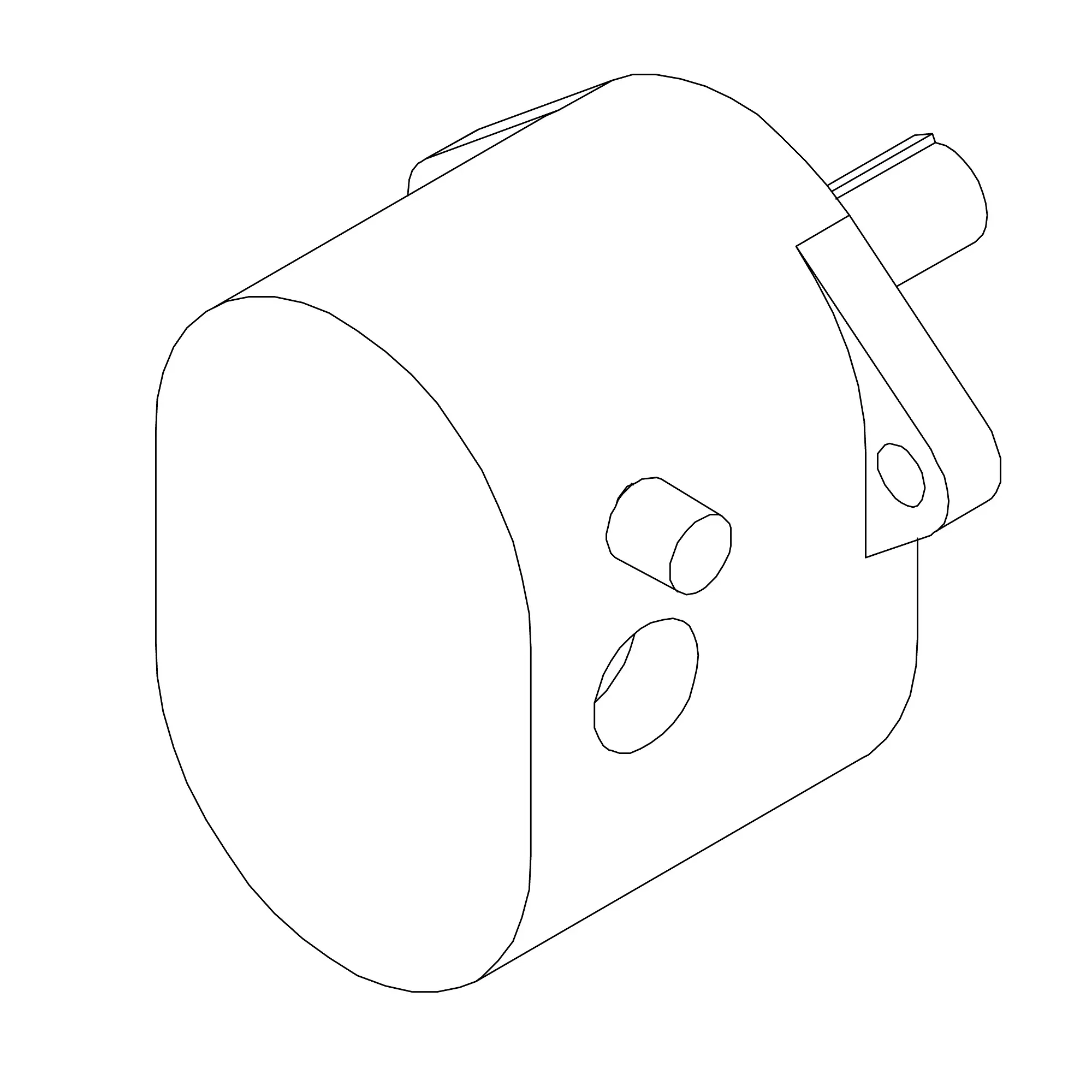 John Deere Blower Hydraulic Motor - AA63861