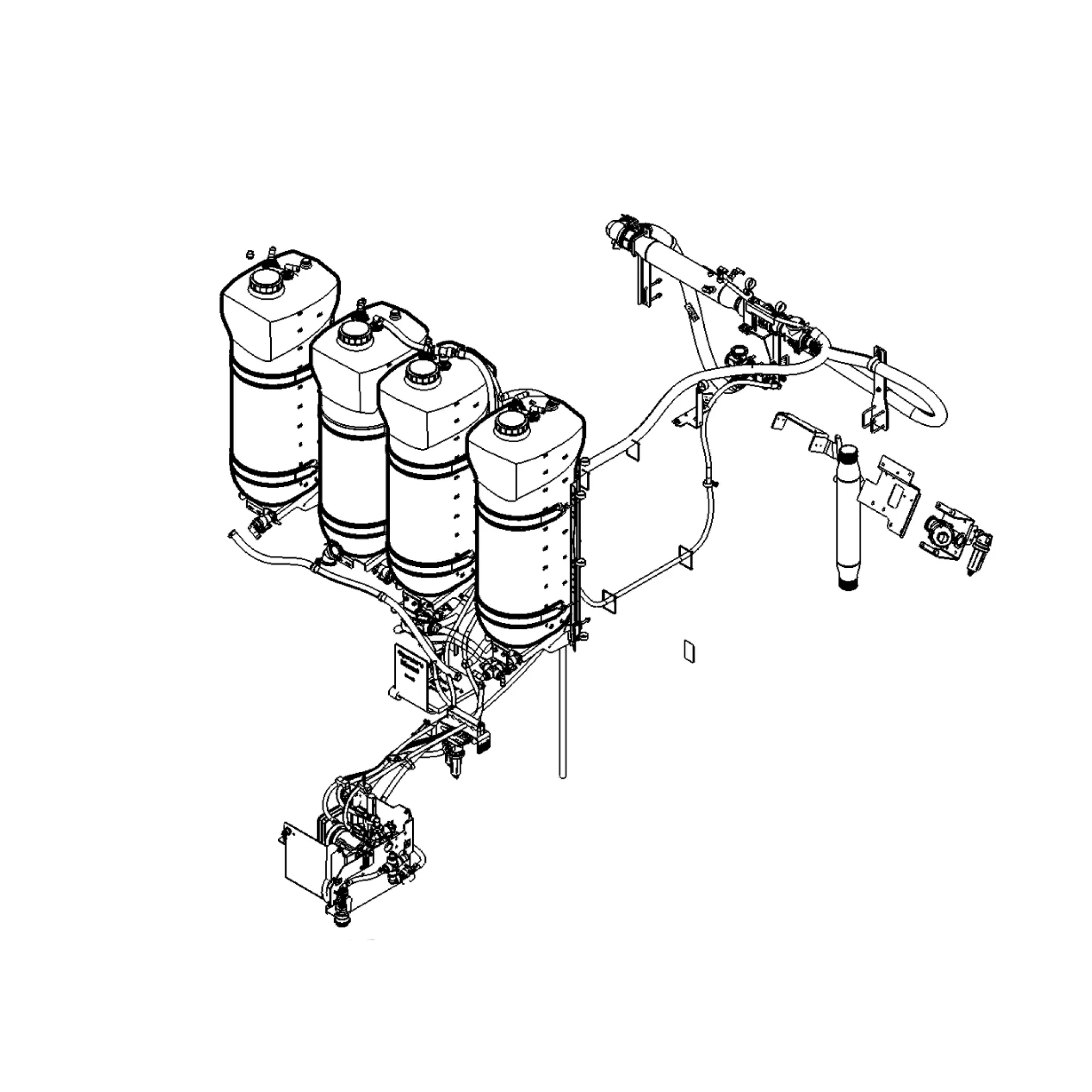 John Deere Direct Injection High Volume Pump Tank - BN401442