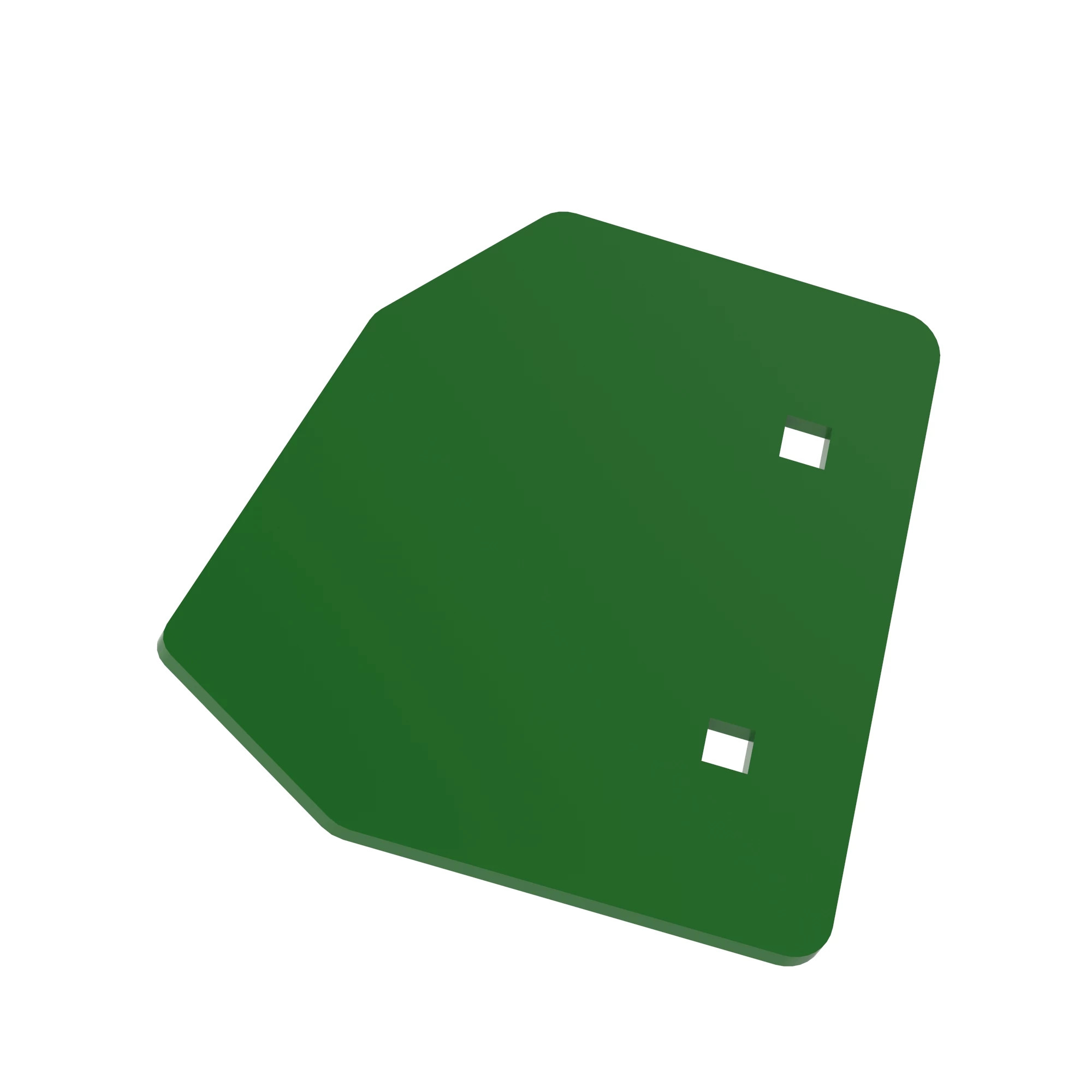 John Deere Skid Shoes and Transfer Lock Stop - W48302