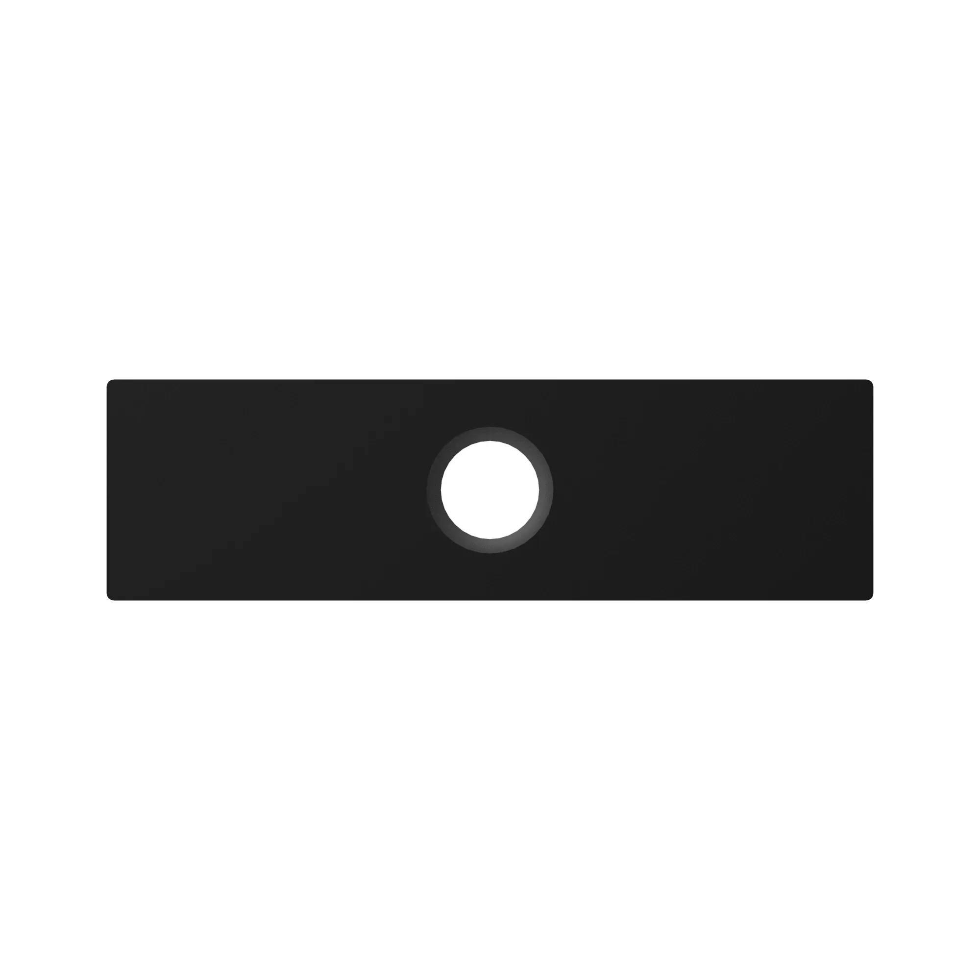 BLOCK CLAMP, RUBBER CLAMP, 2 HOLES