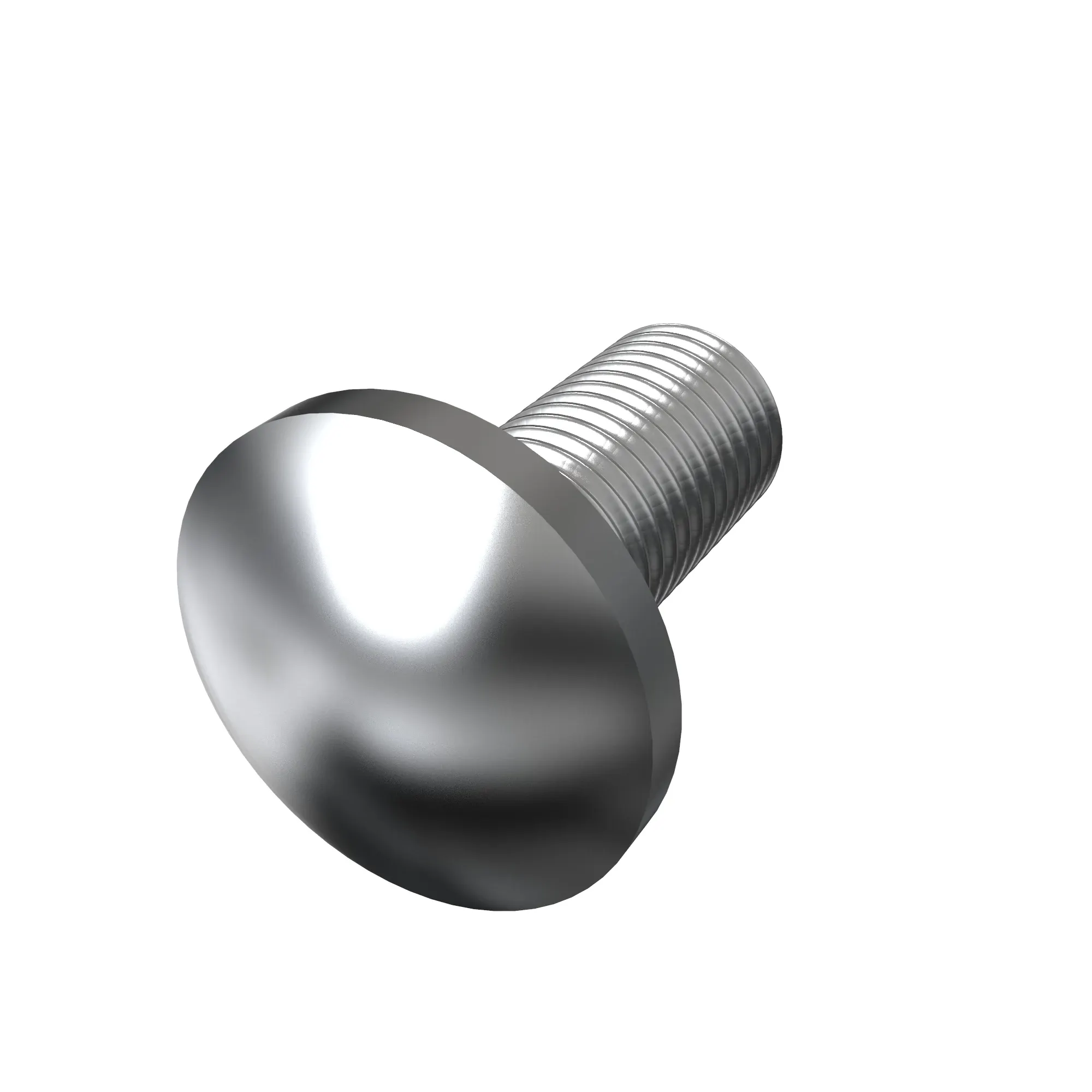 John Deere Round Head Square Neck Bolt, M8 X 20 - 03M7390