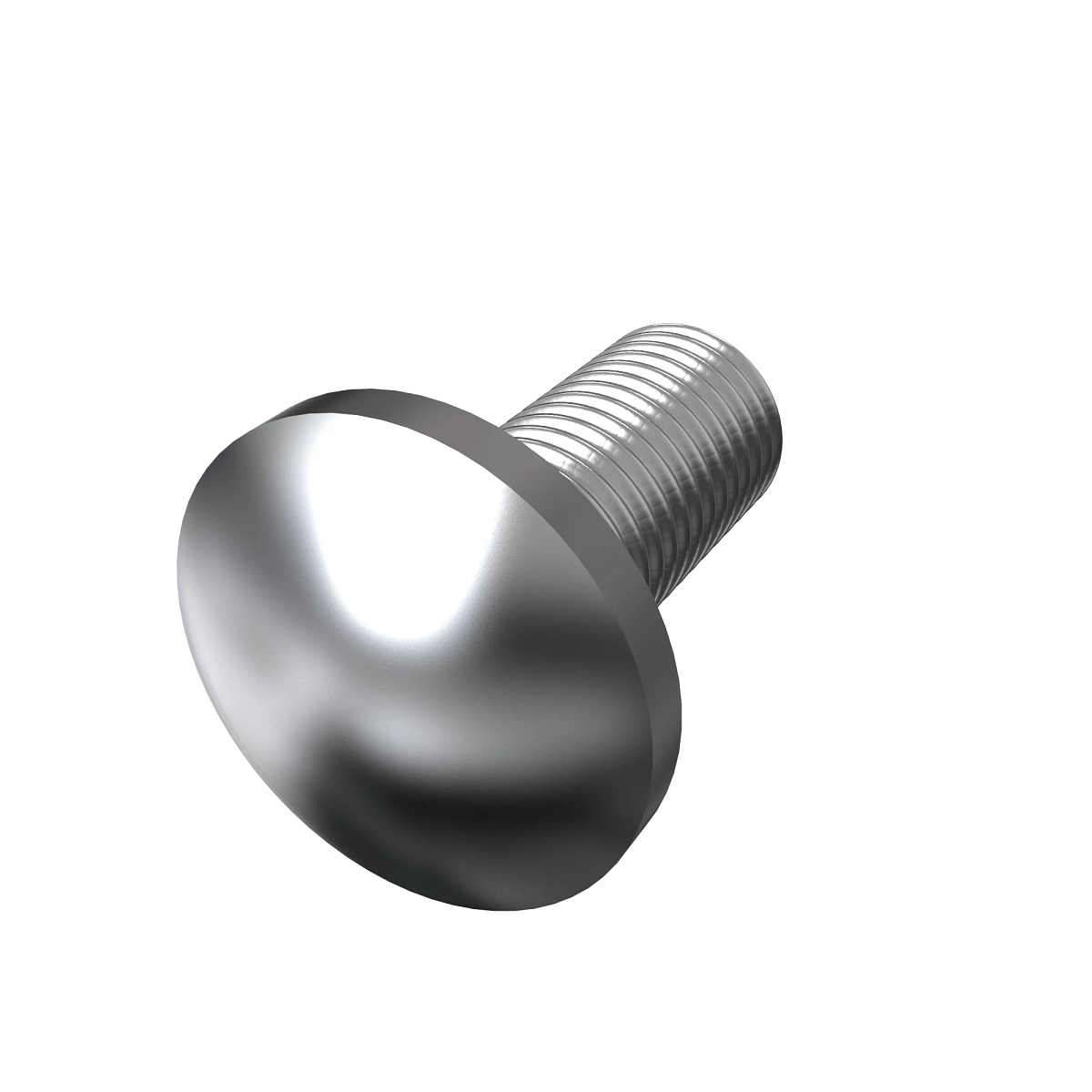 Bolt, Rd HD Sq Short Neck, Metric