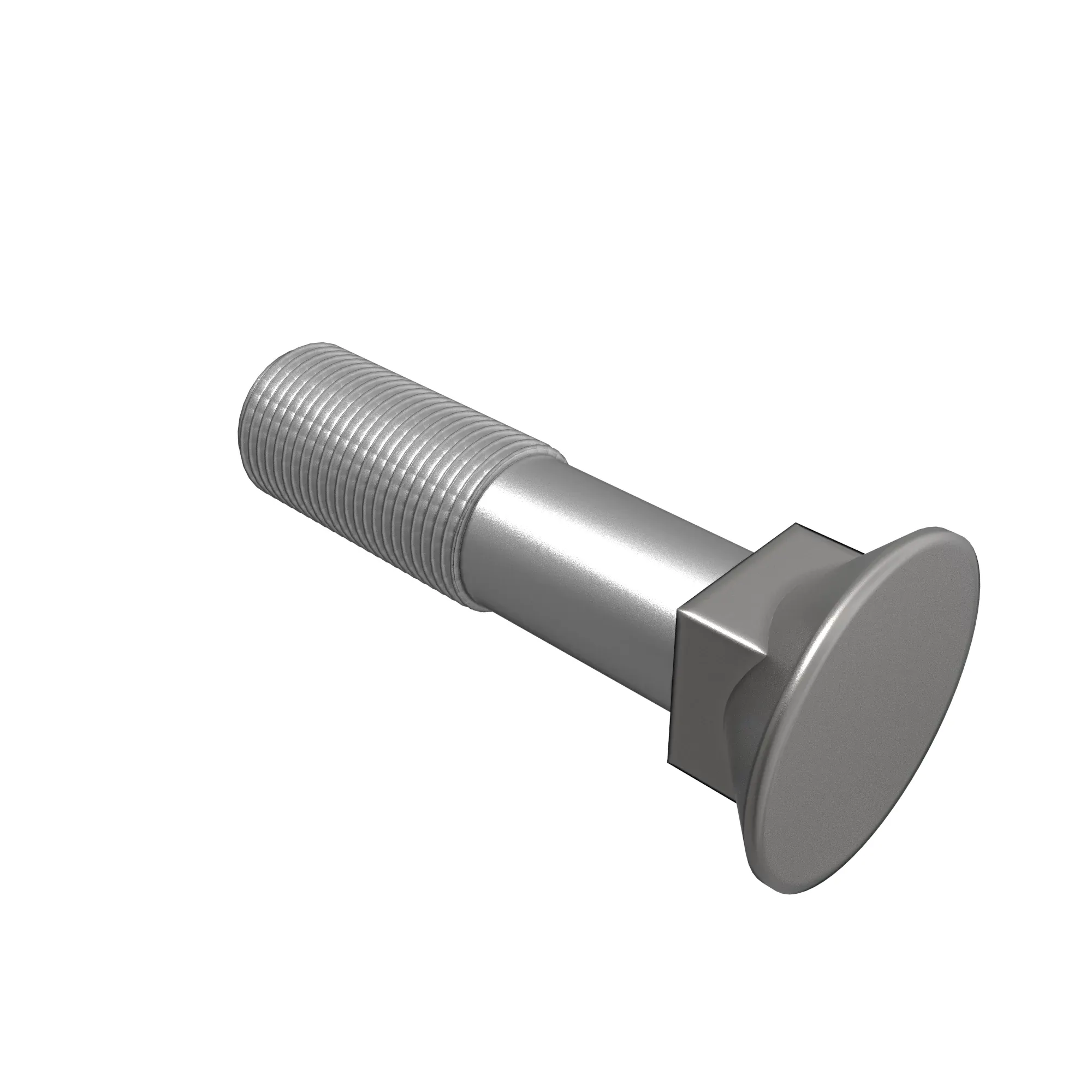 John Deere Countersunk Square Neck Bolt, M12 X 55 - 09M7031