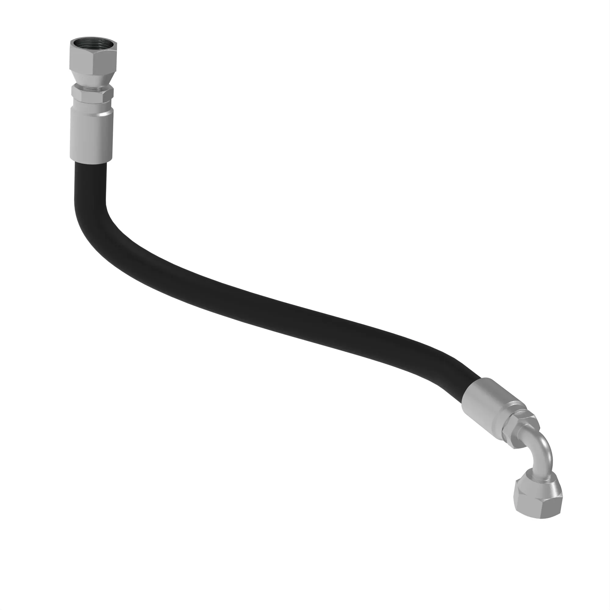 John Deere Trailer Brake Valve Hydraulic Hose - RE199329