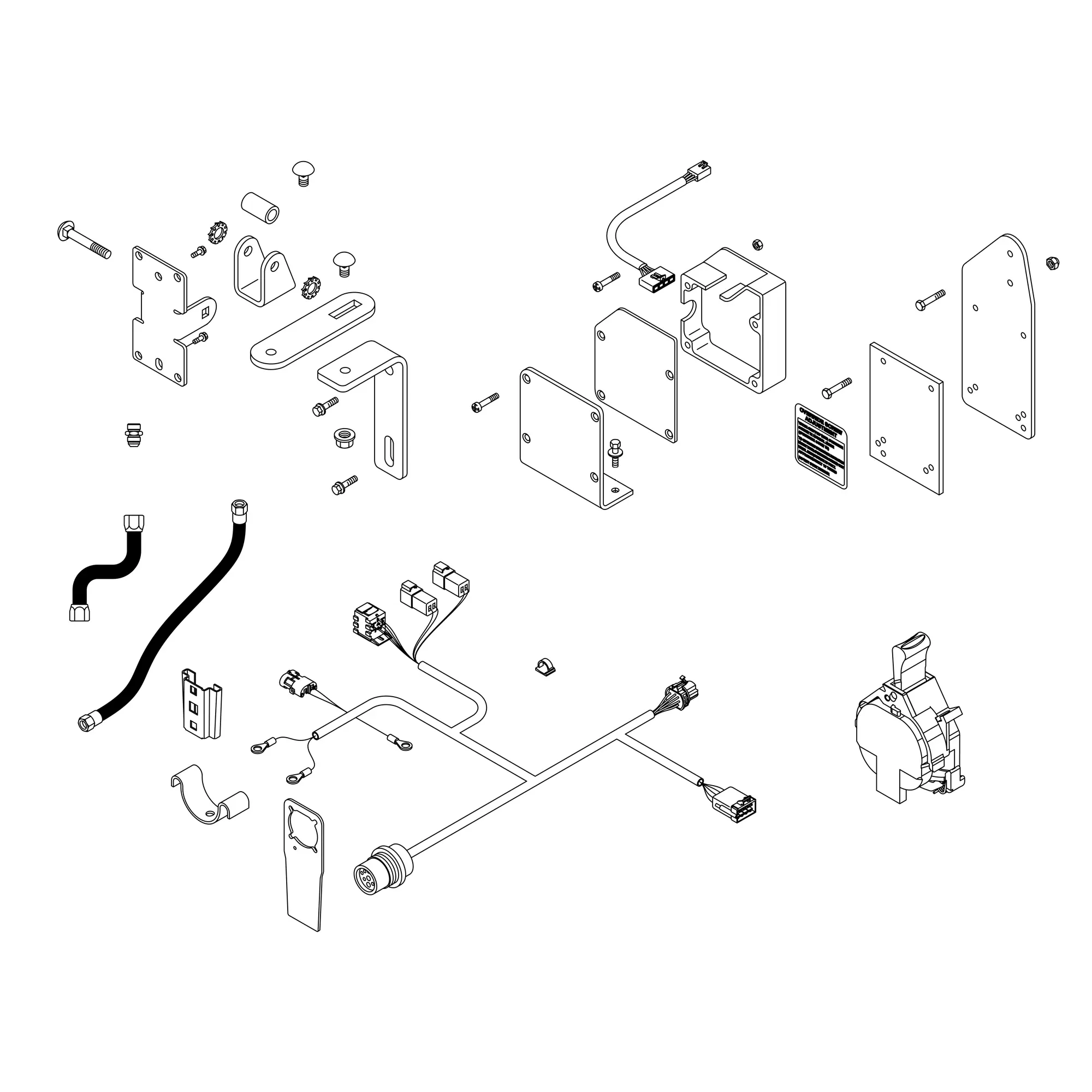 John Deere AccuDepth™ Implement with Add-On Valve Harness Kit - BN231949