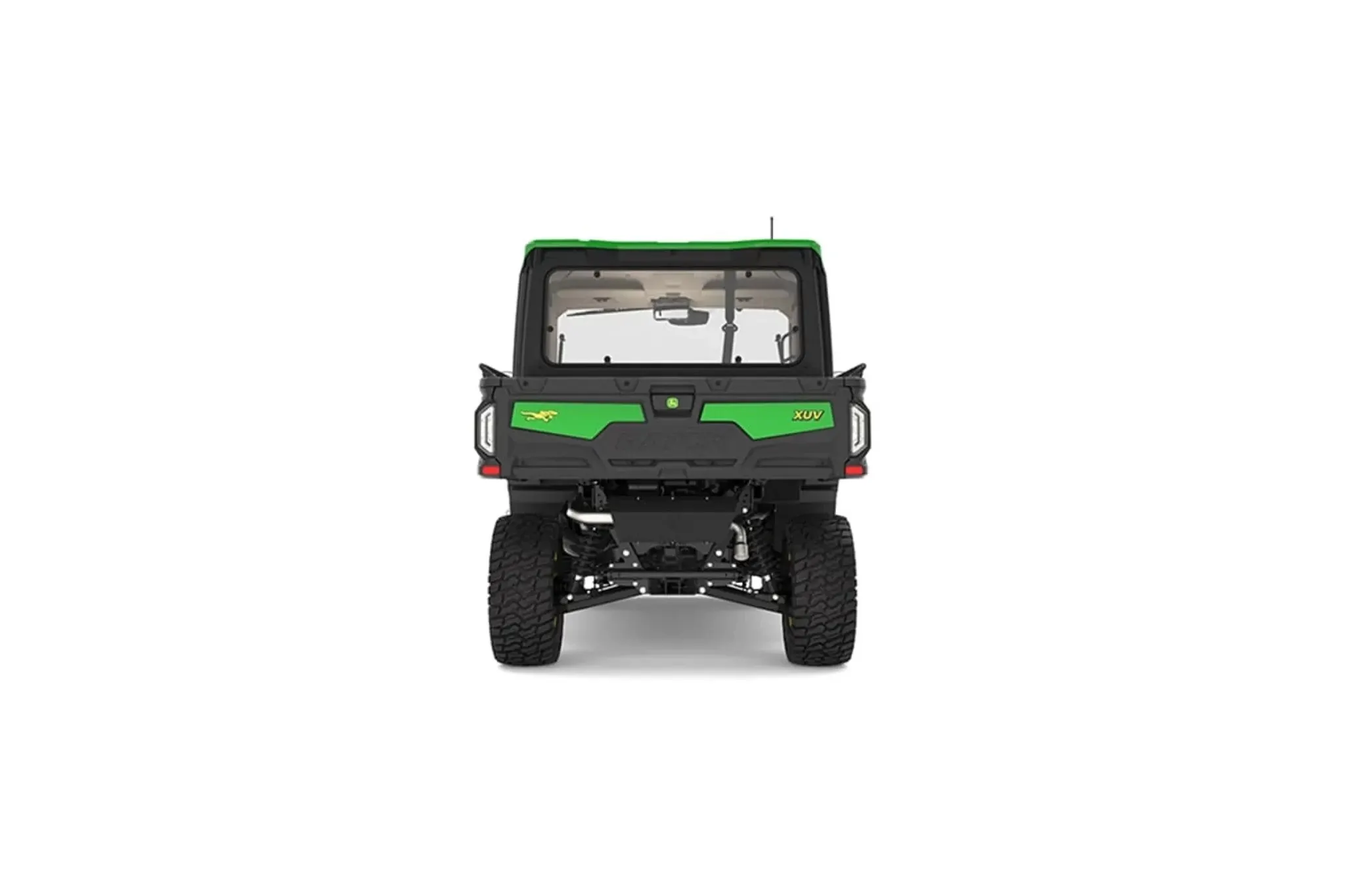 Rear studio view of XUV 845R Premium Cab