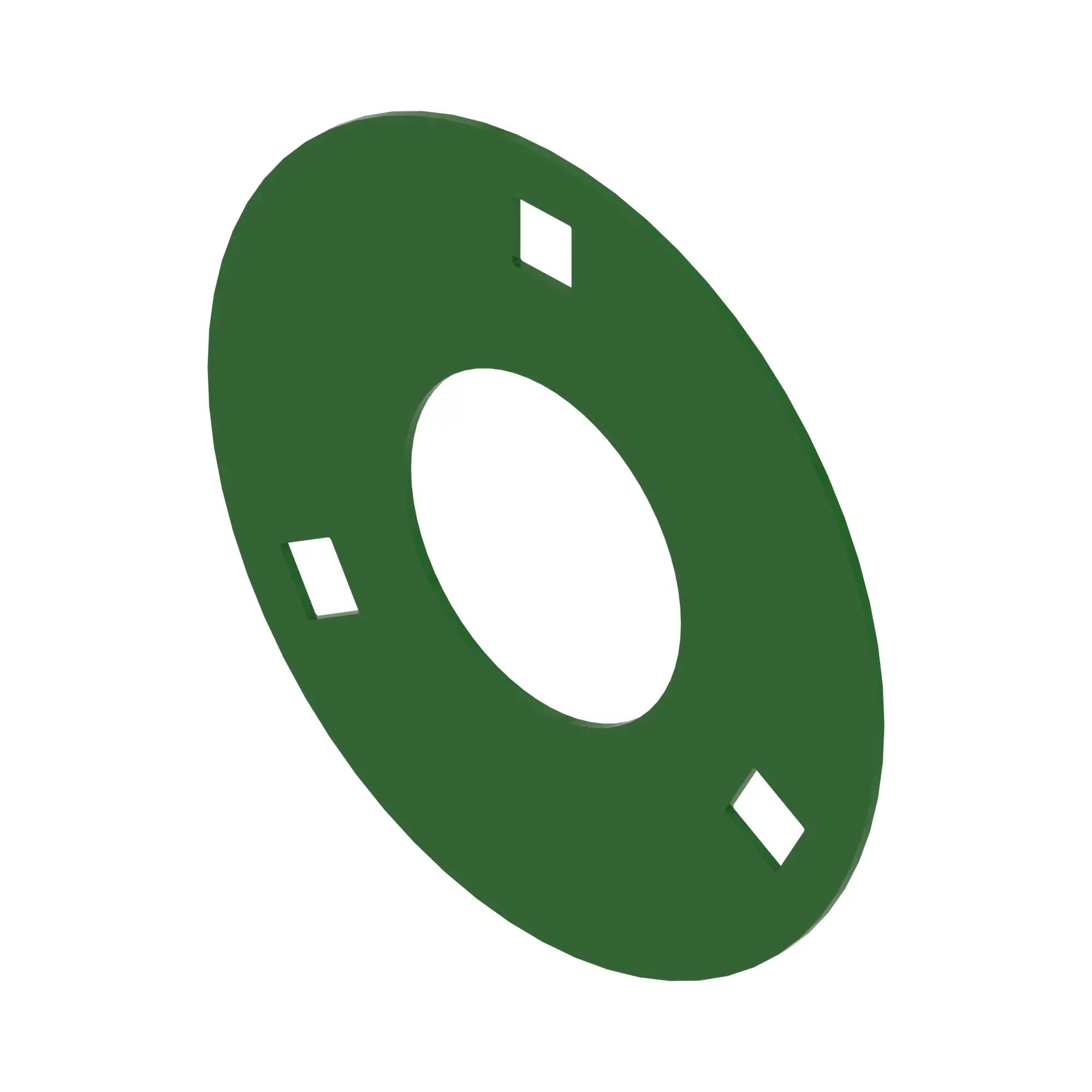 John Deere Backshaft Tube Stop Plate - H229744