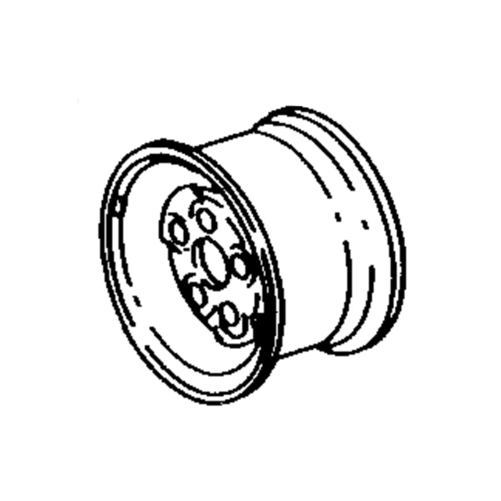 John Deere Rim, 6 X 14 - AM106034