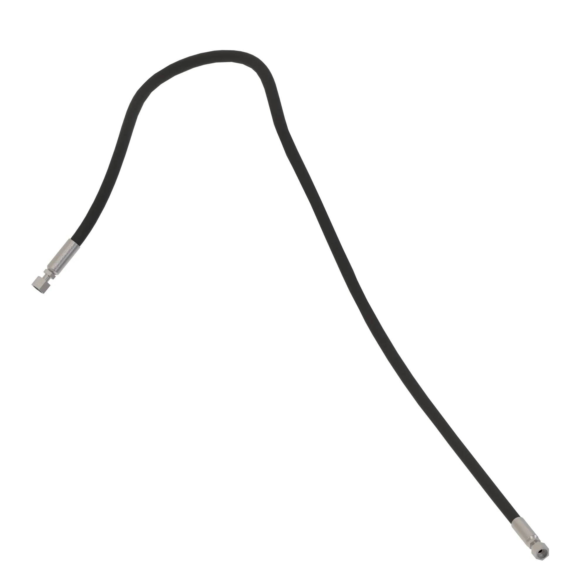 John Deere Wheel Lean Cap Hydraulic Hose - AT438565