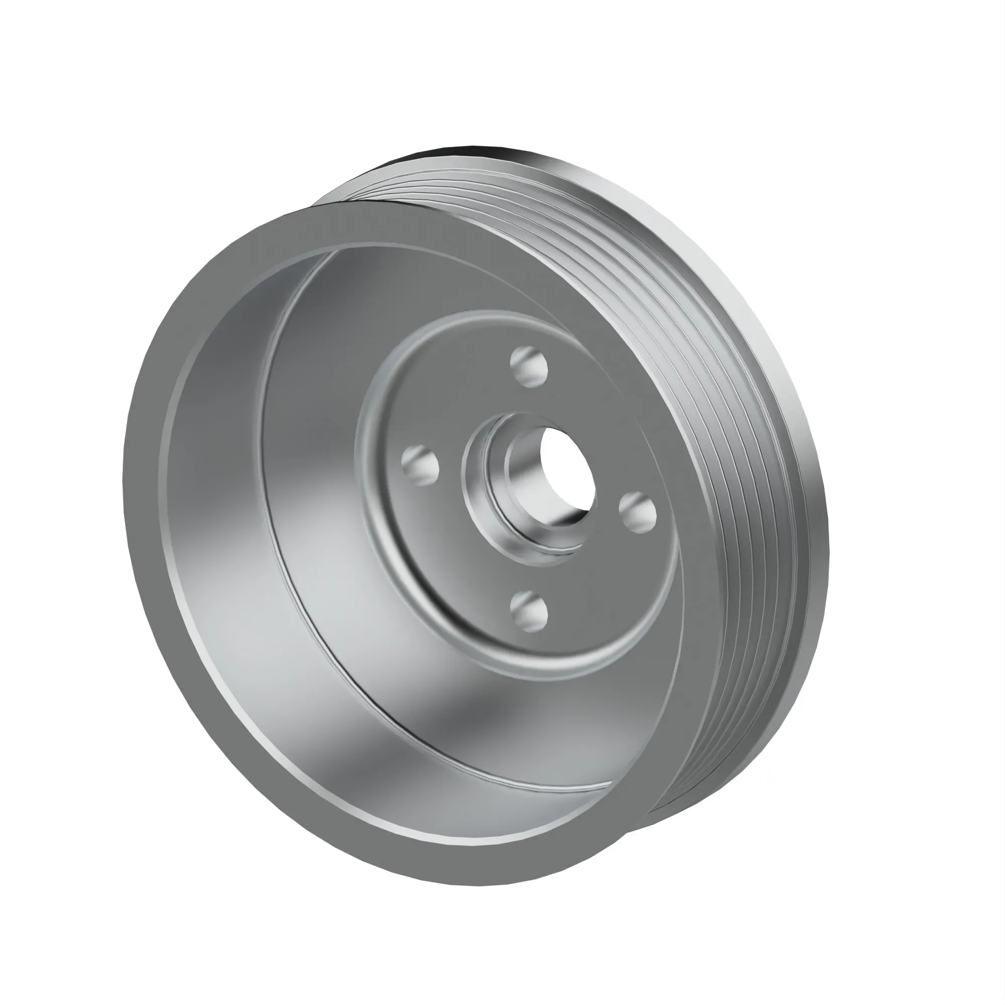 WATER PUMP, RIBBED BELT