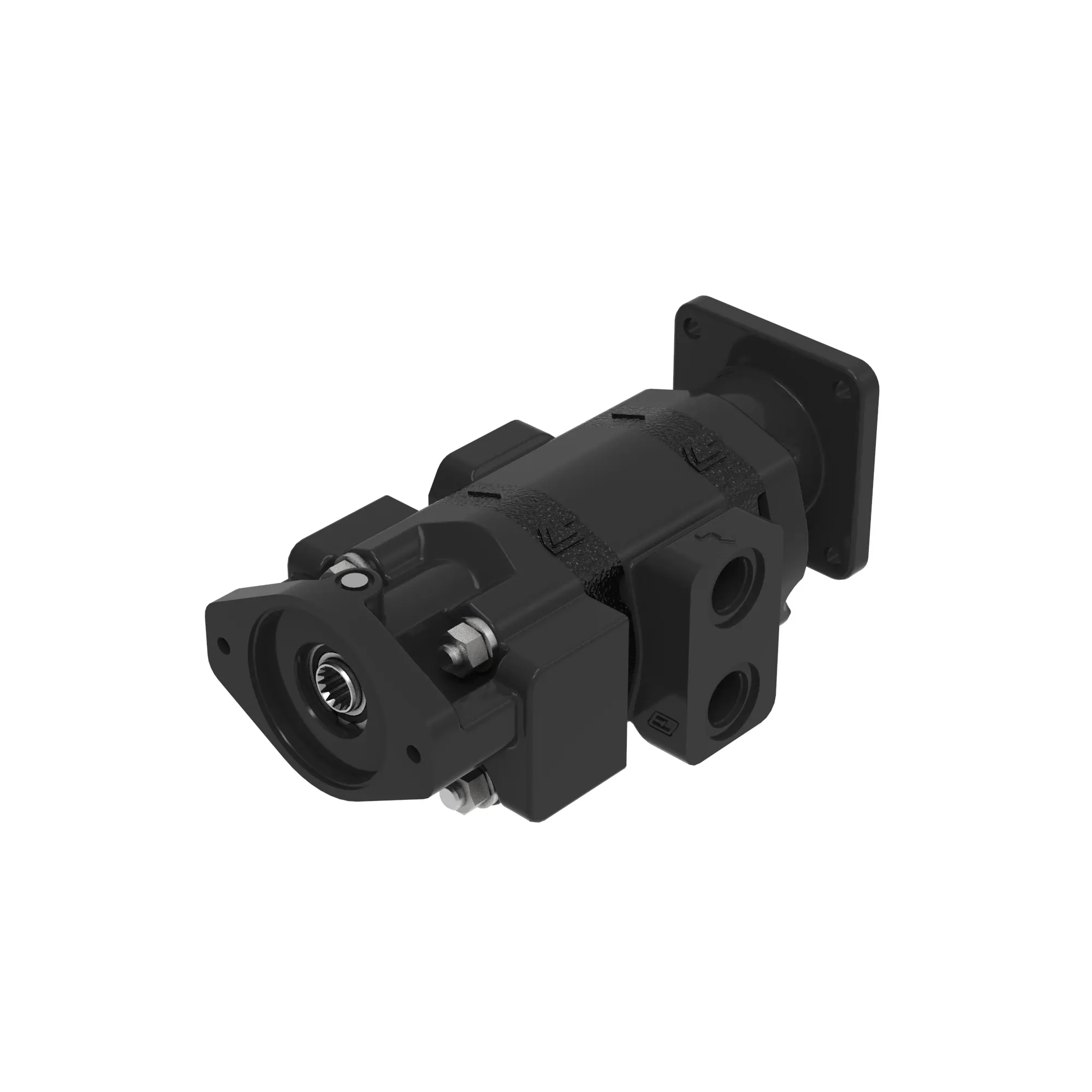 PUMP, PUMP-2 SECTION GEAR