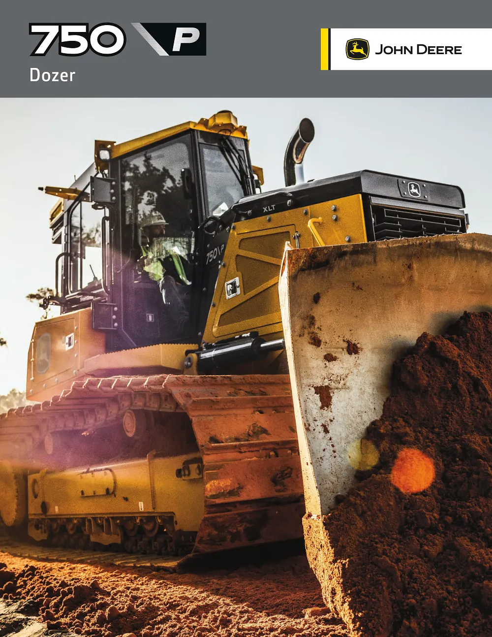 750 P-Tier Dozer Product Brochure cover