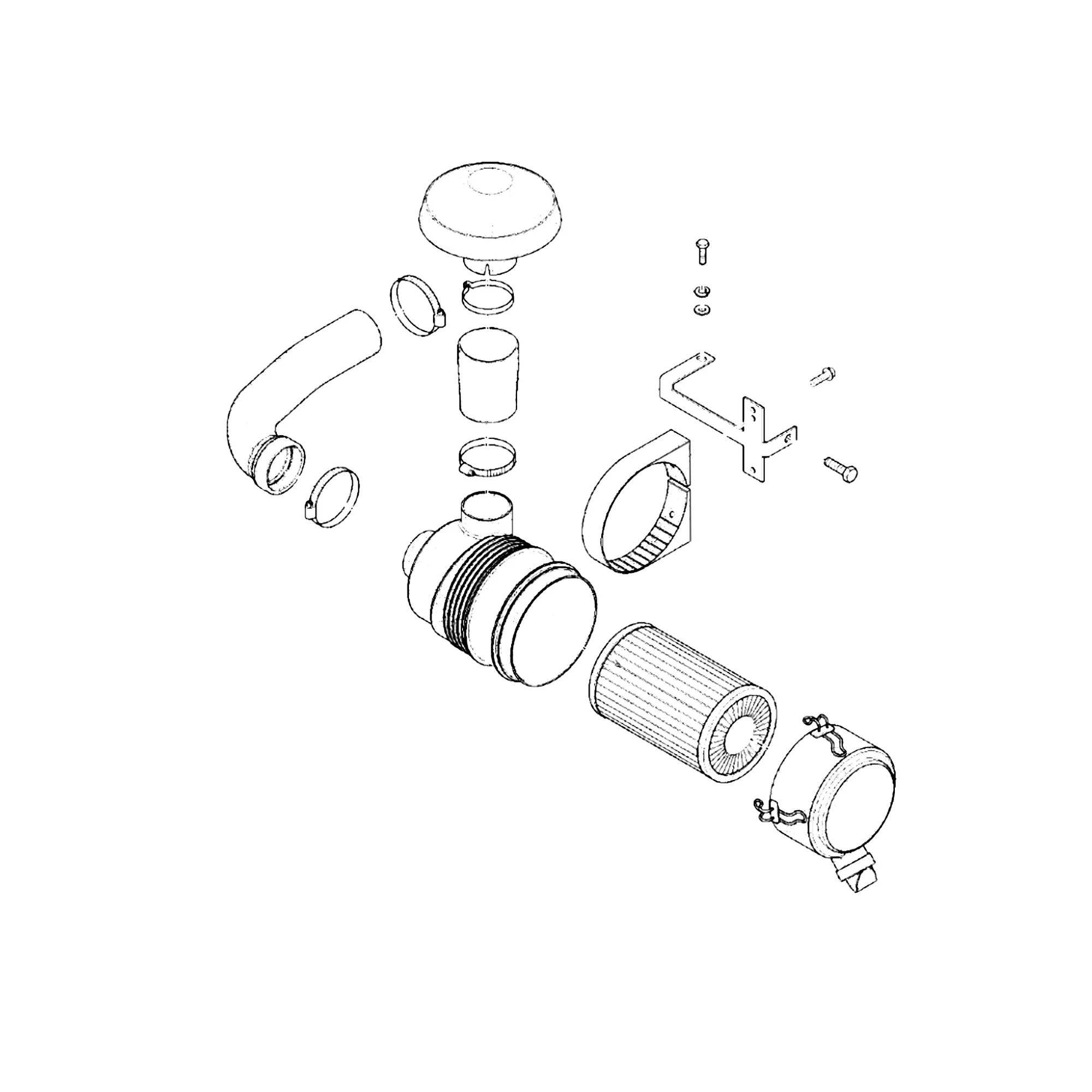 John Deere Air Cleaner Assembly - RE523067