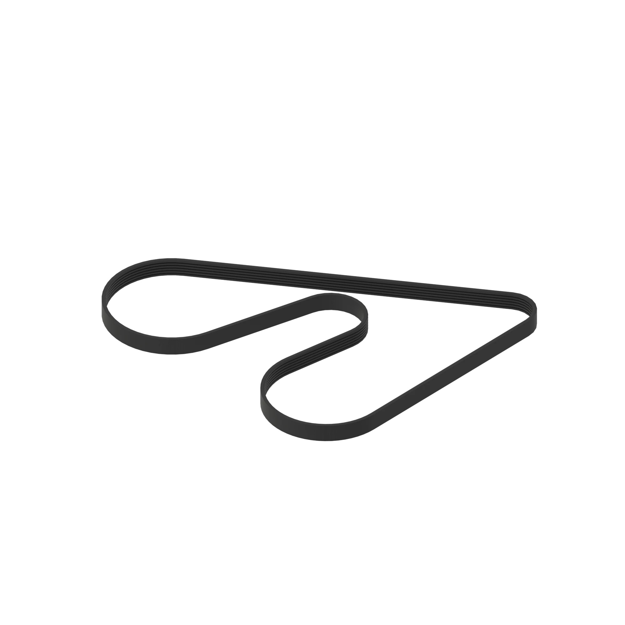 John Deere Engine Pulley V-Belt, Effective Length 1565 mm (61.6 inch) - T338840