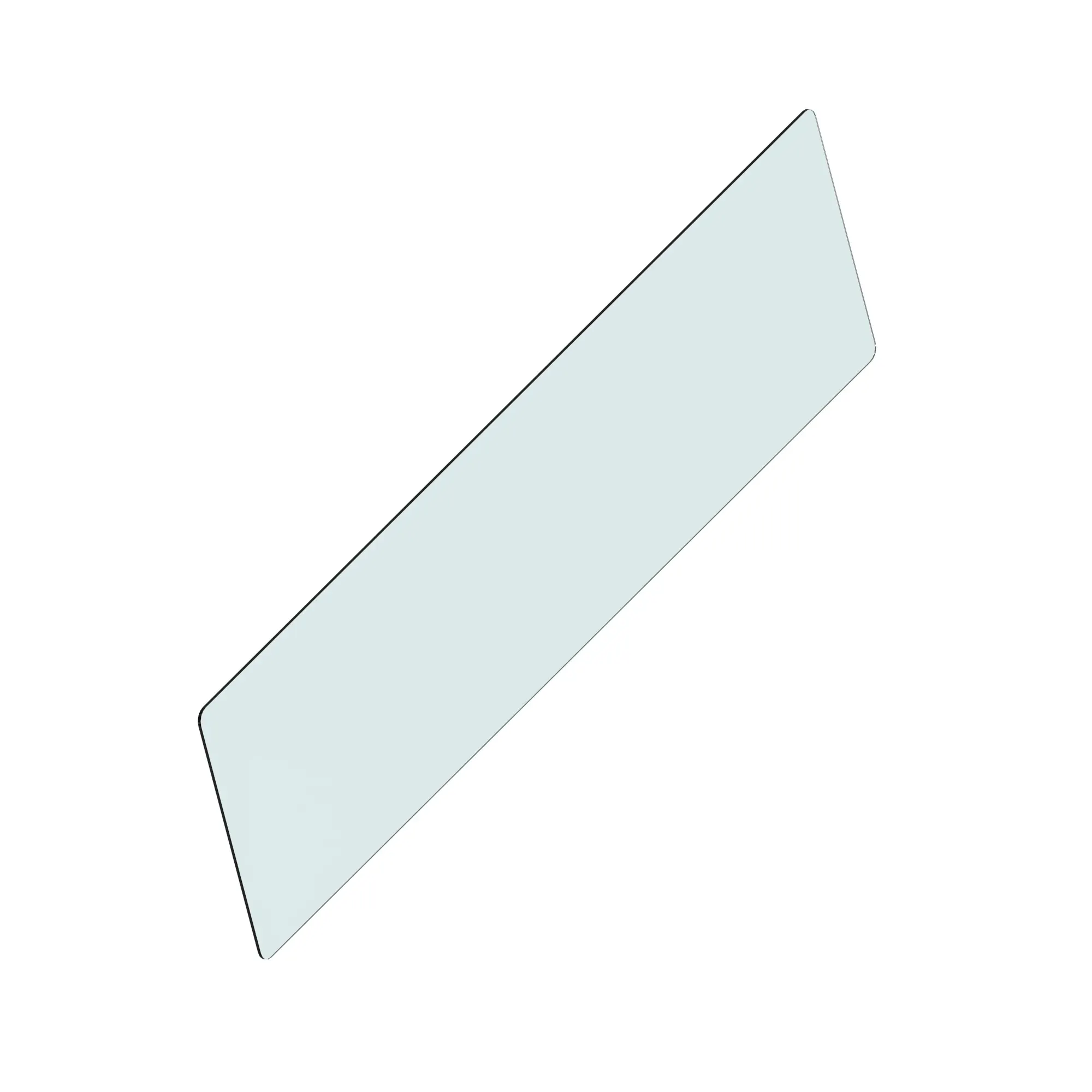 John Deere Front Lower Windowpane - T396635