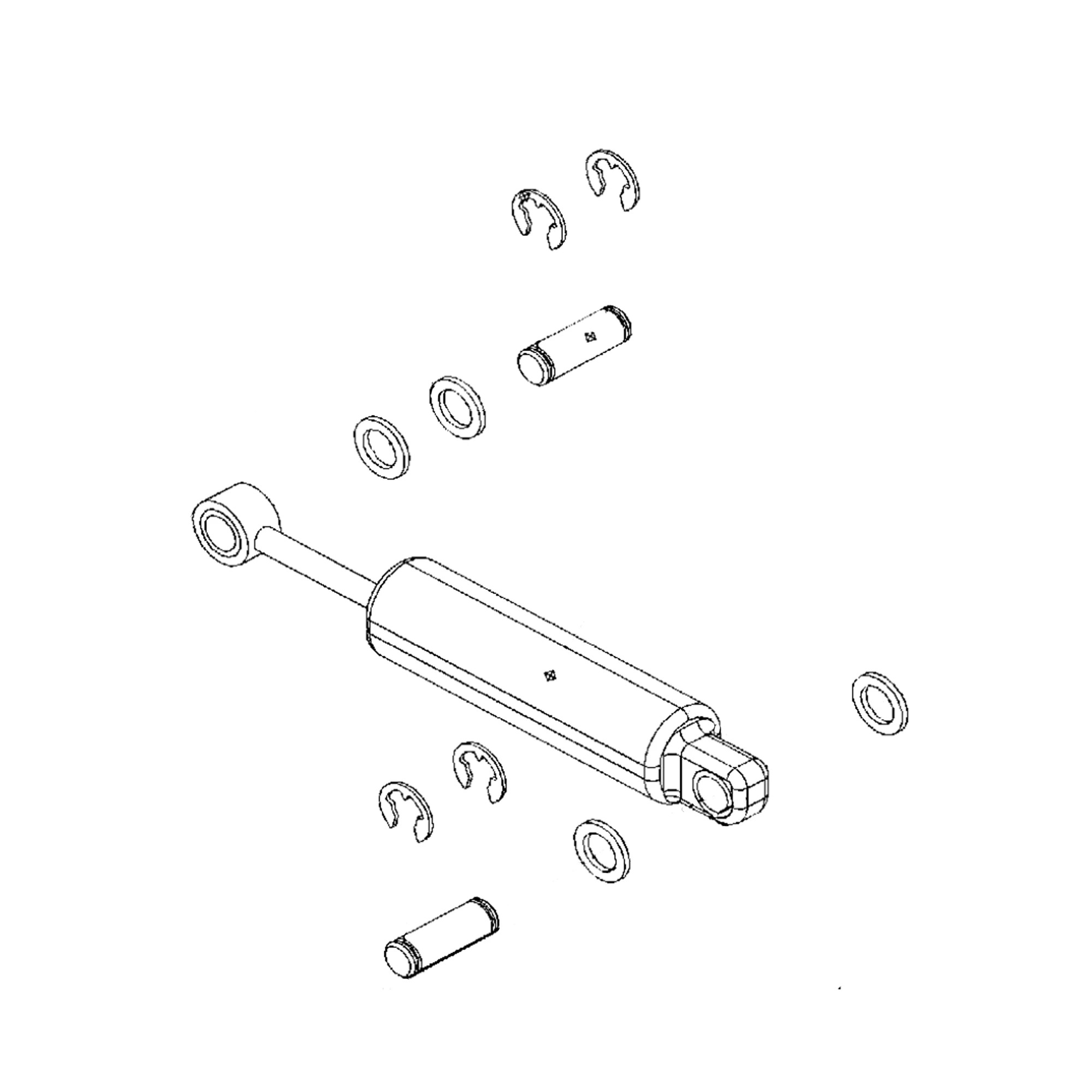 John Deere Seat Suspension Absorber - AL117453