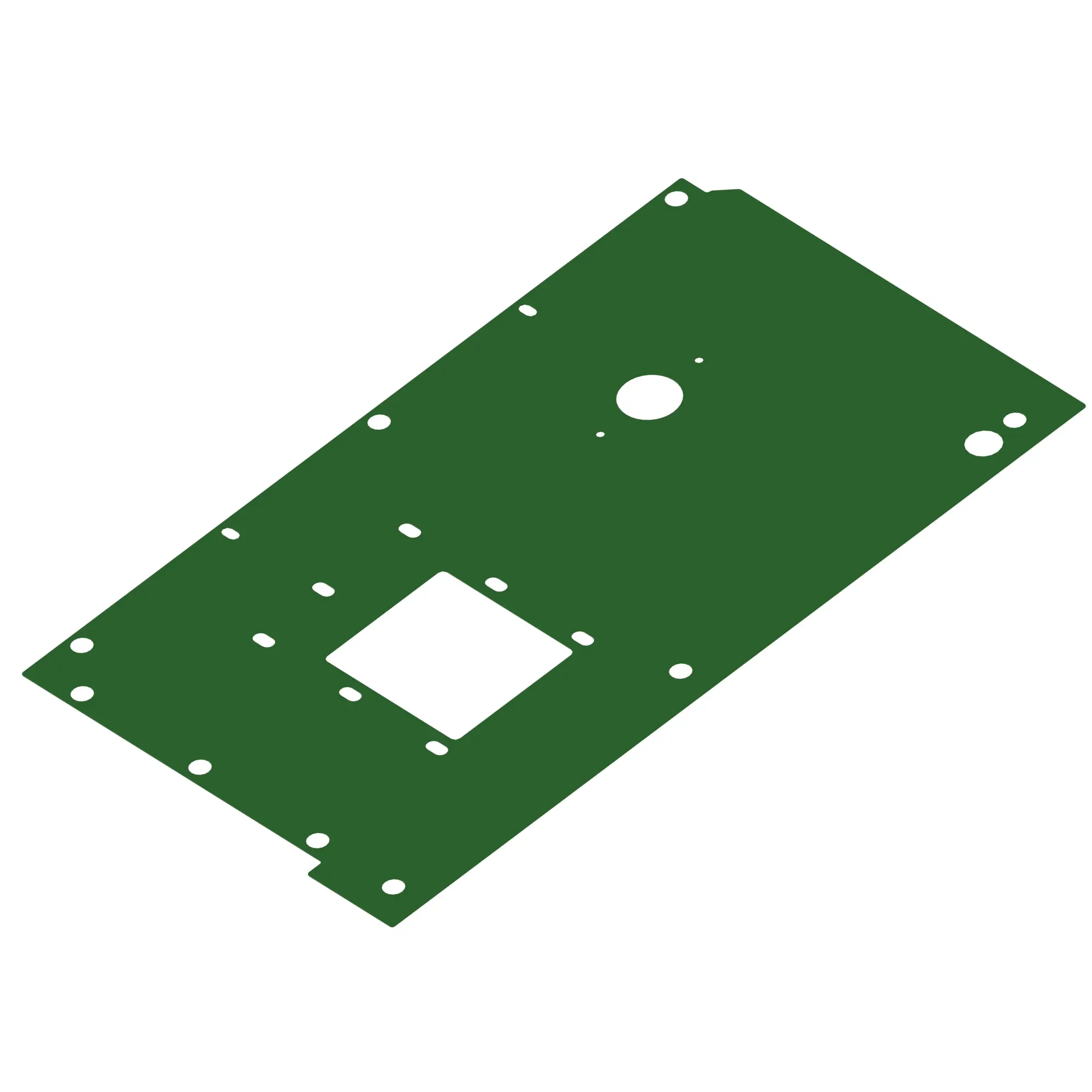 John Deere Lower Cooler Sheet - KK10345